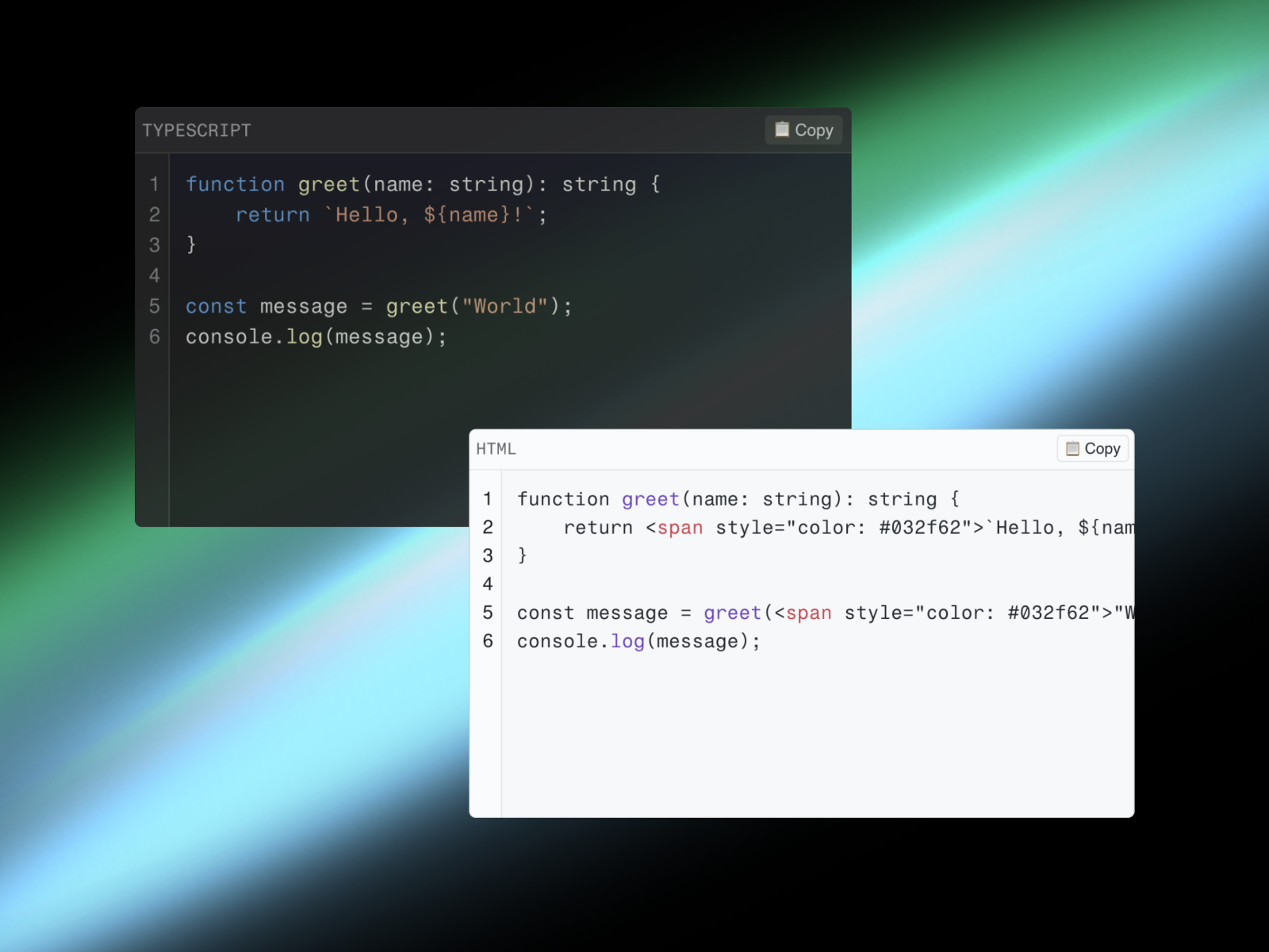 CodeBlock: Premium UI Component by Filipe Soares — Framer Marketplace
