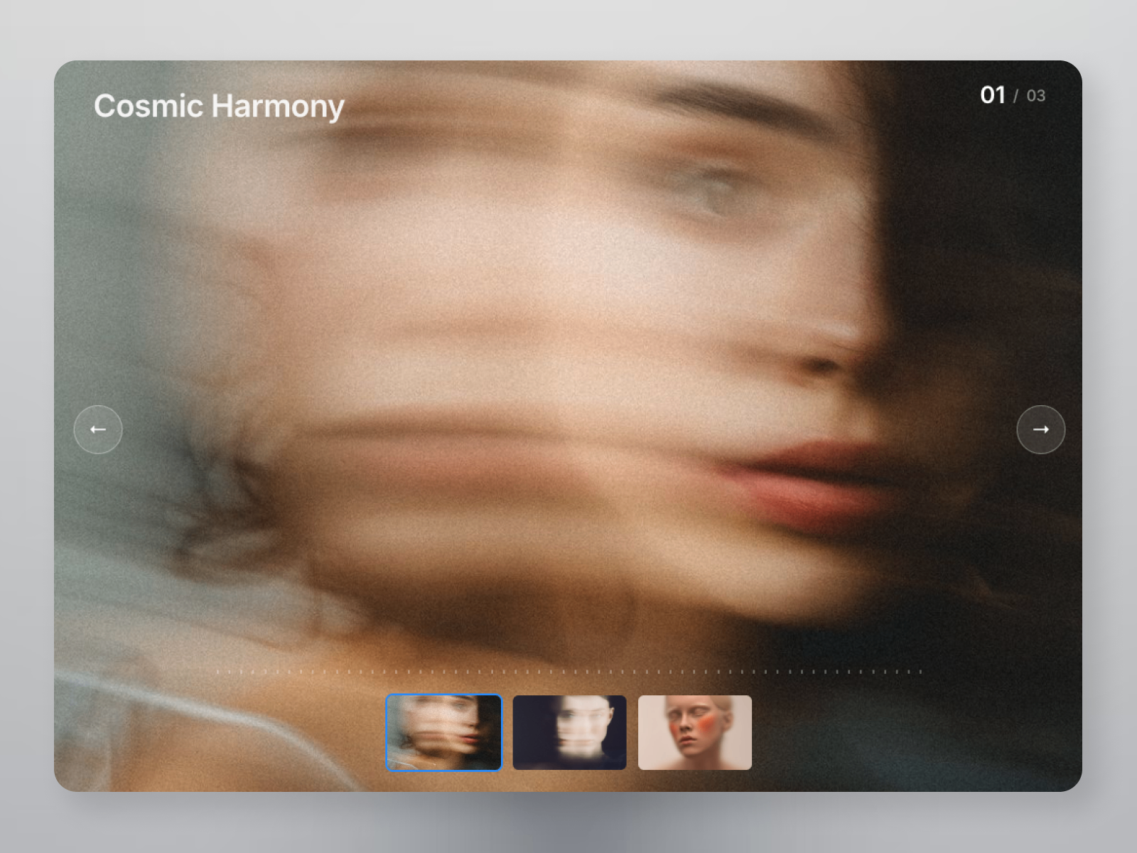 Vertical Zoom Slides: Premium Carousels Component by Pixels