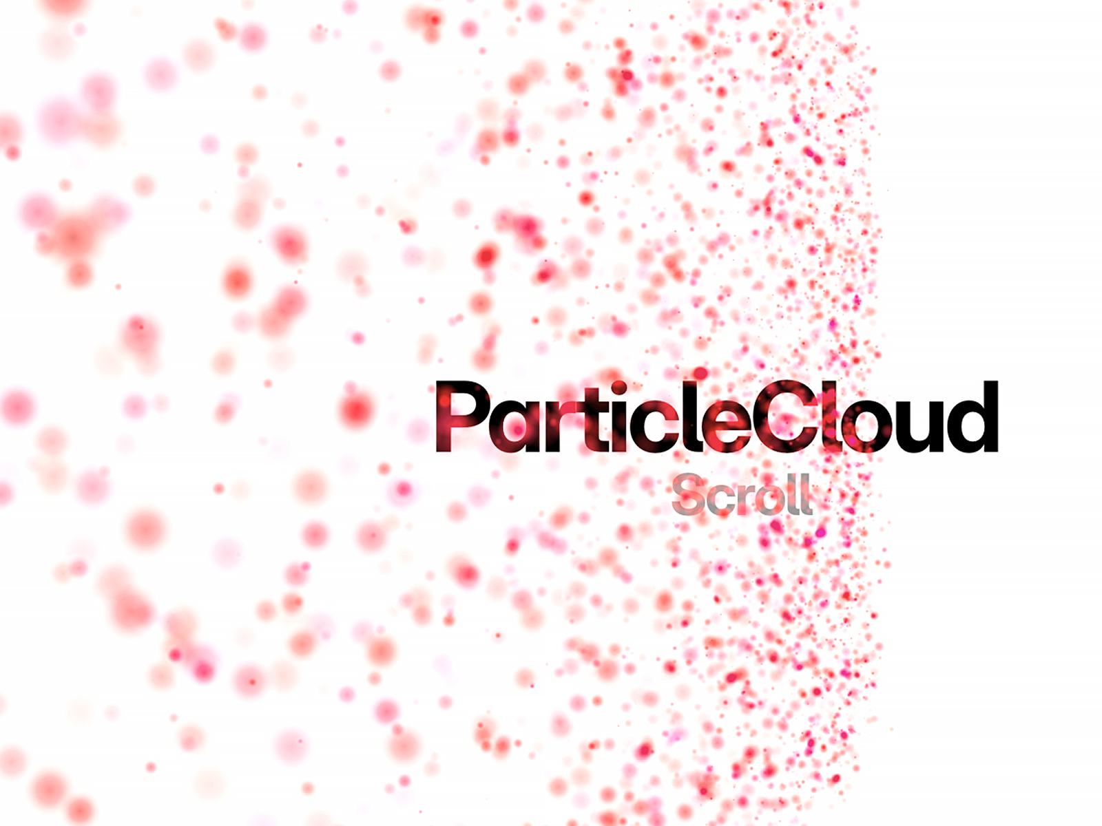 ParticleCloud Scroll: Premium Backgrounds Component by Alexandr Demidov ...