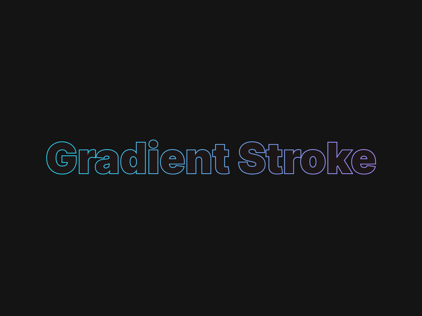 Gradient Stroke Text: Premium UI Component by Edi Priatama — Framer ...