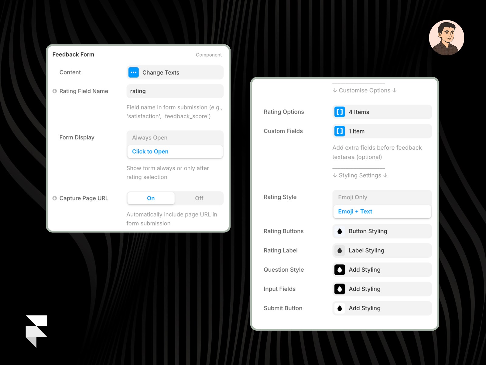 Feedback Form Controllers