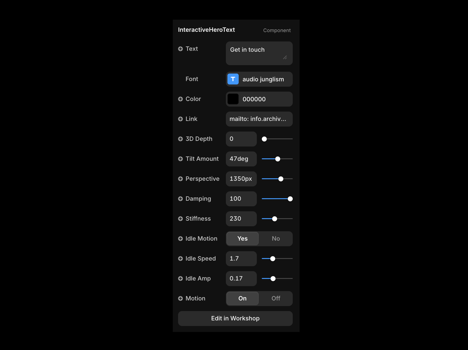 Control Panel