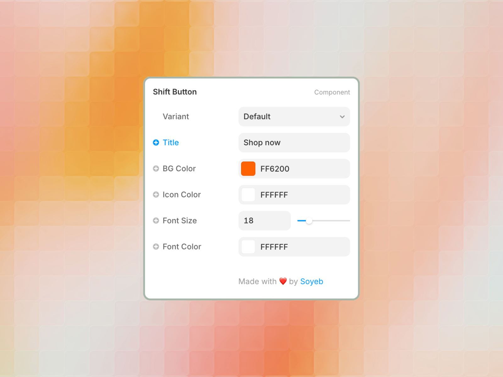 Bouncy Button Controller
