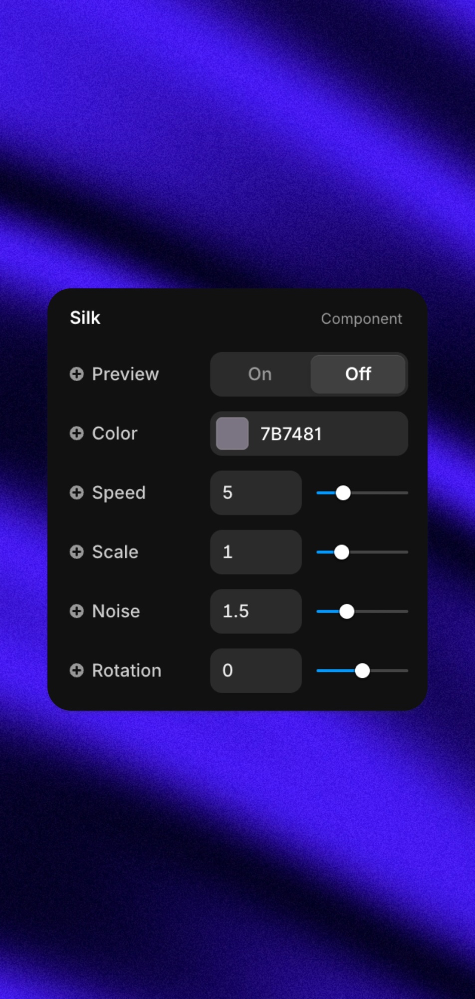Silk Key Controls
