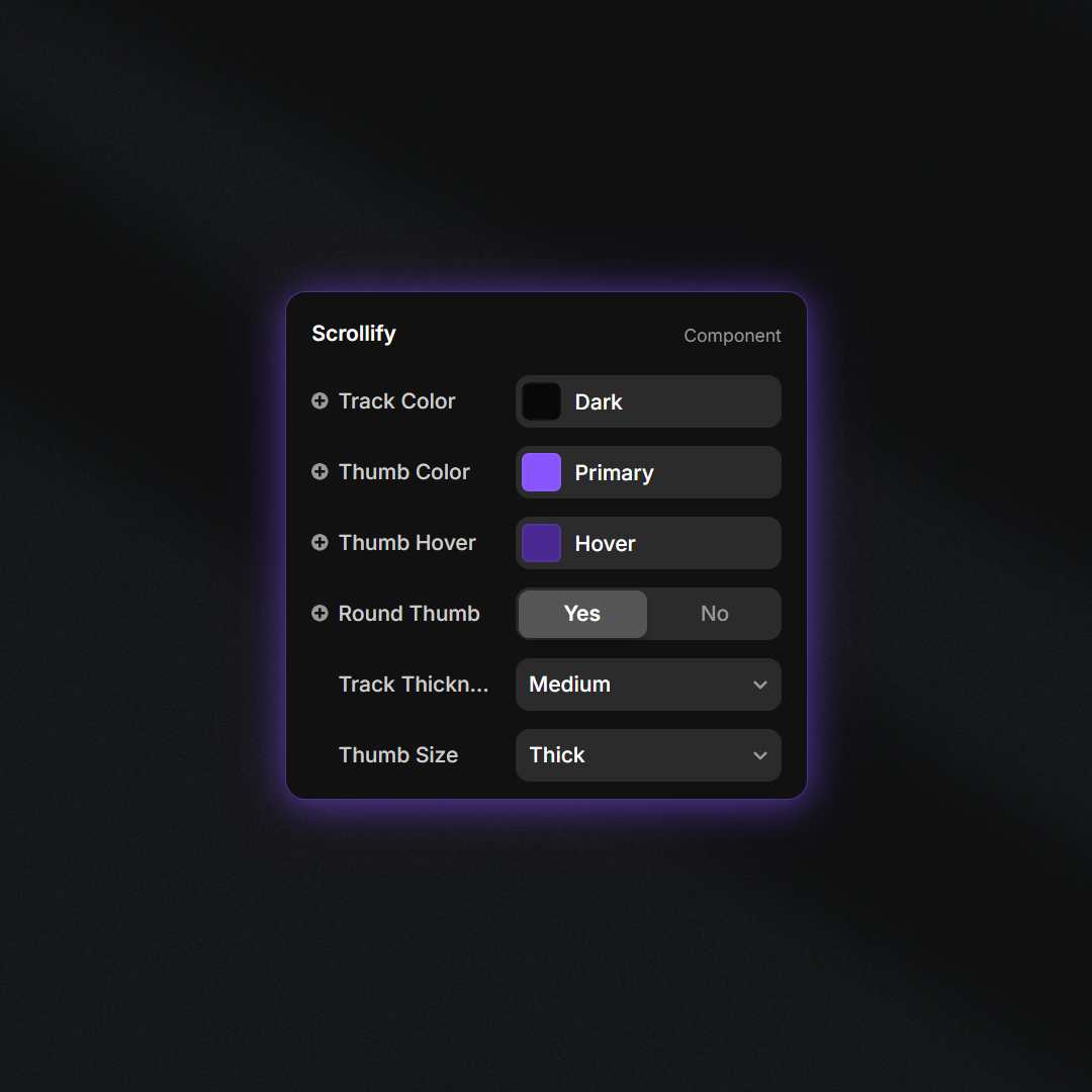 Scrollify Component