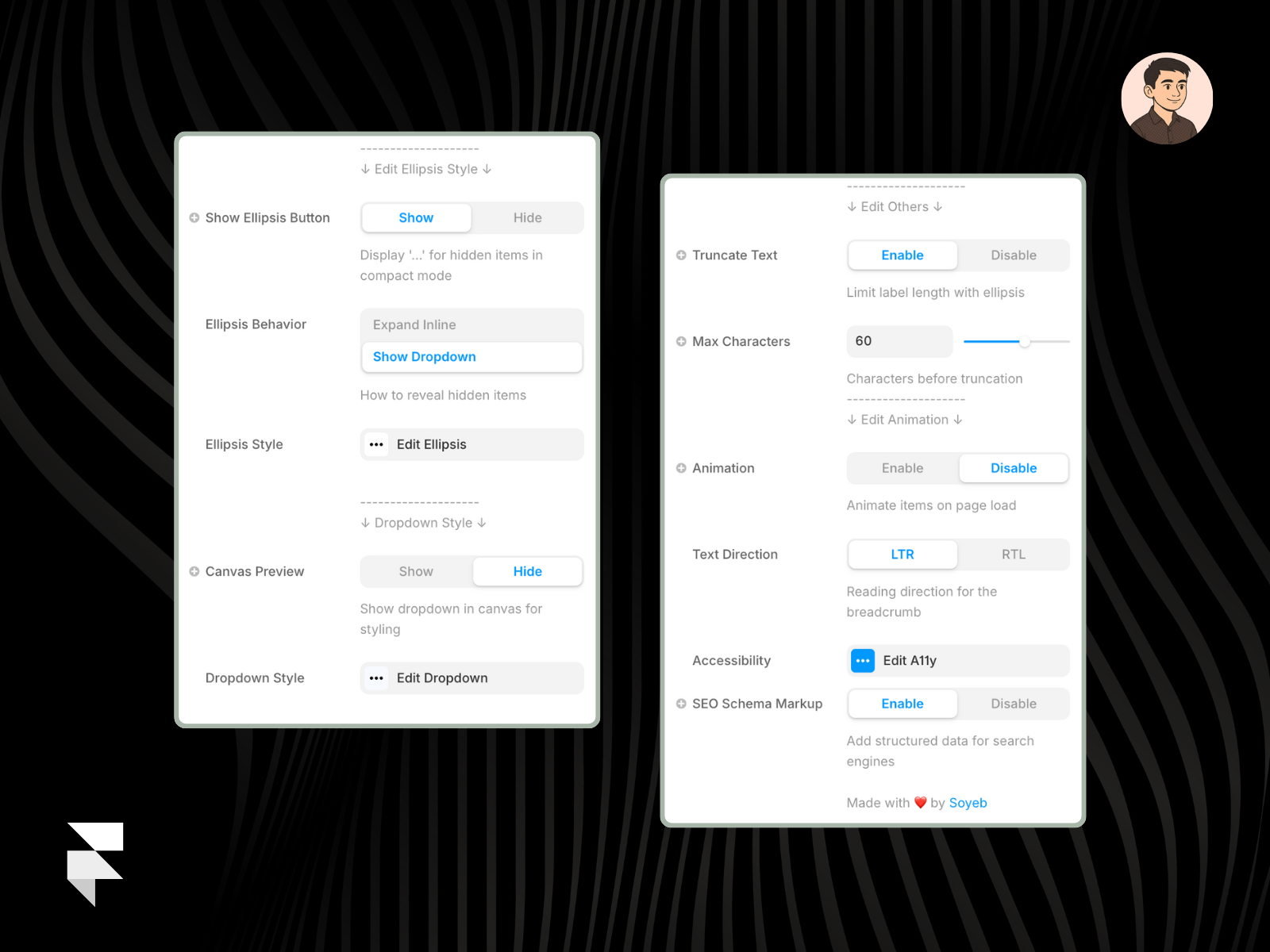 Breadcrumb Navigation Framer Controller
