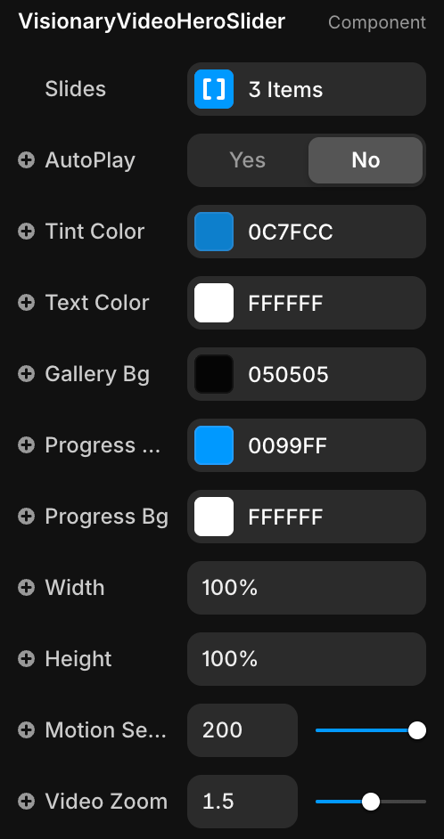 Framer options