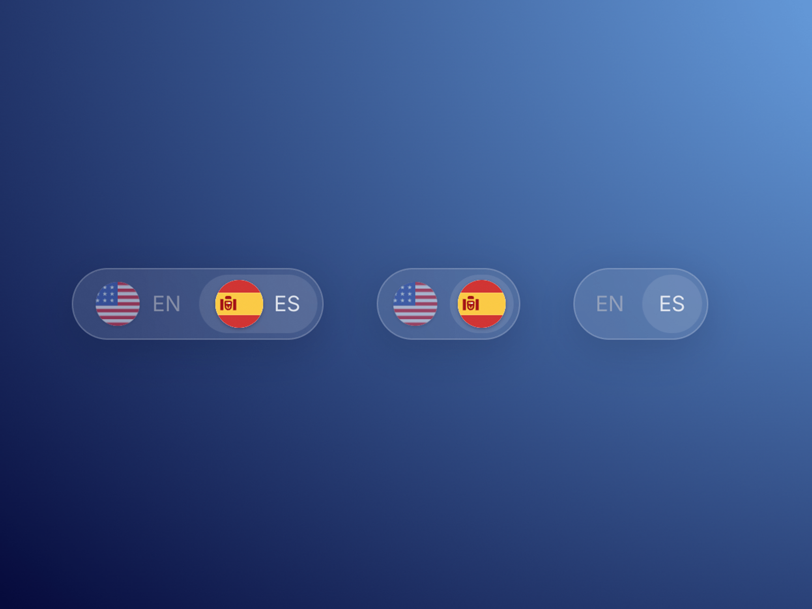 display Flag+text, flag only,text only