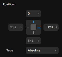 Absolute position Framer