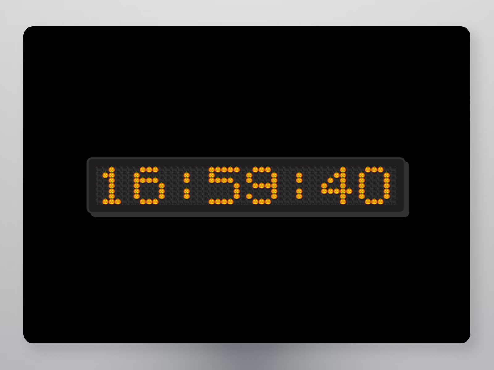 Dot Matrix Clock: Free Sections Component by PixFold — Framer Marketplace
