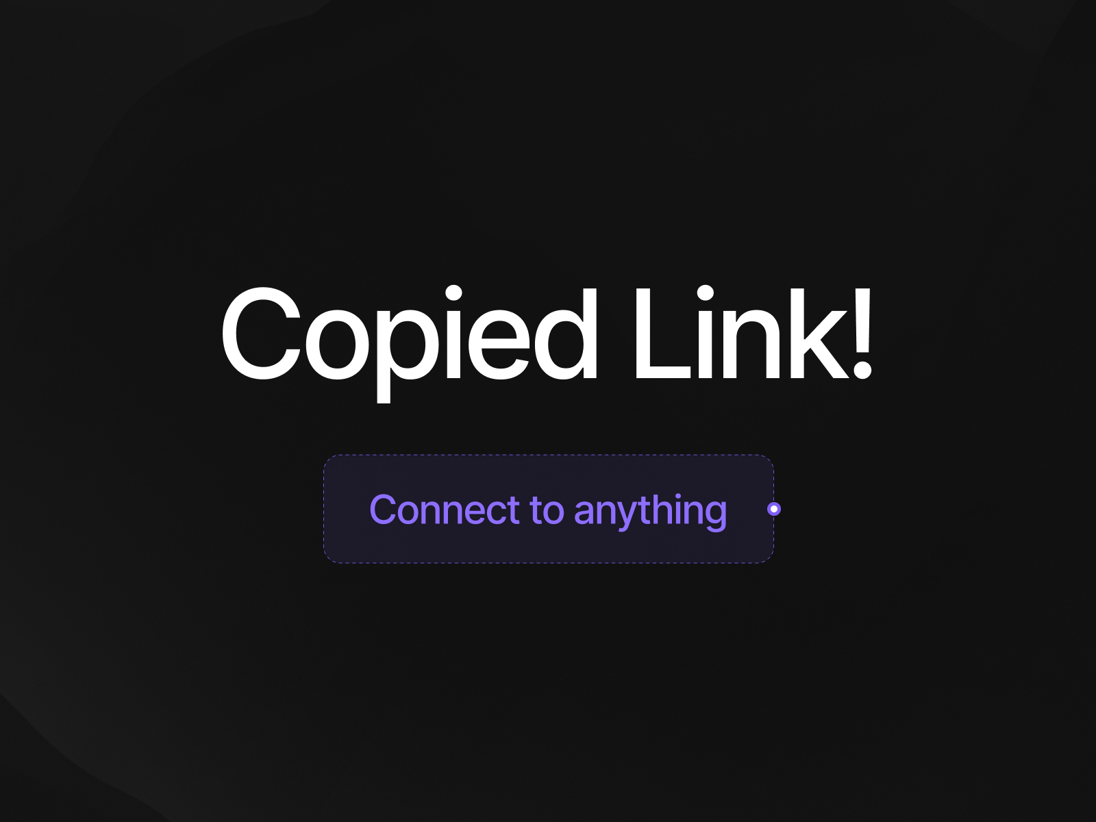 Copied Link Toast: Free Utilities Component by Saadat Ali — Framer ...