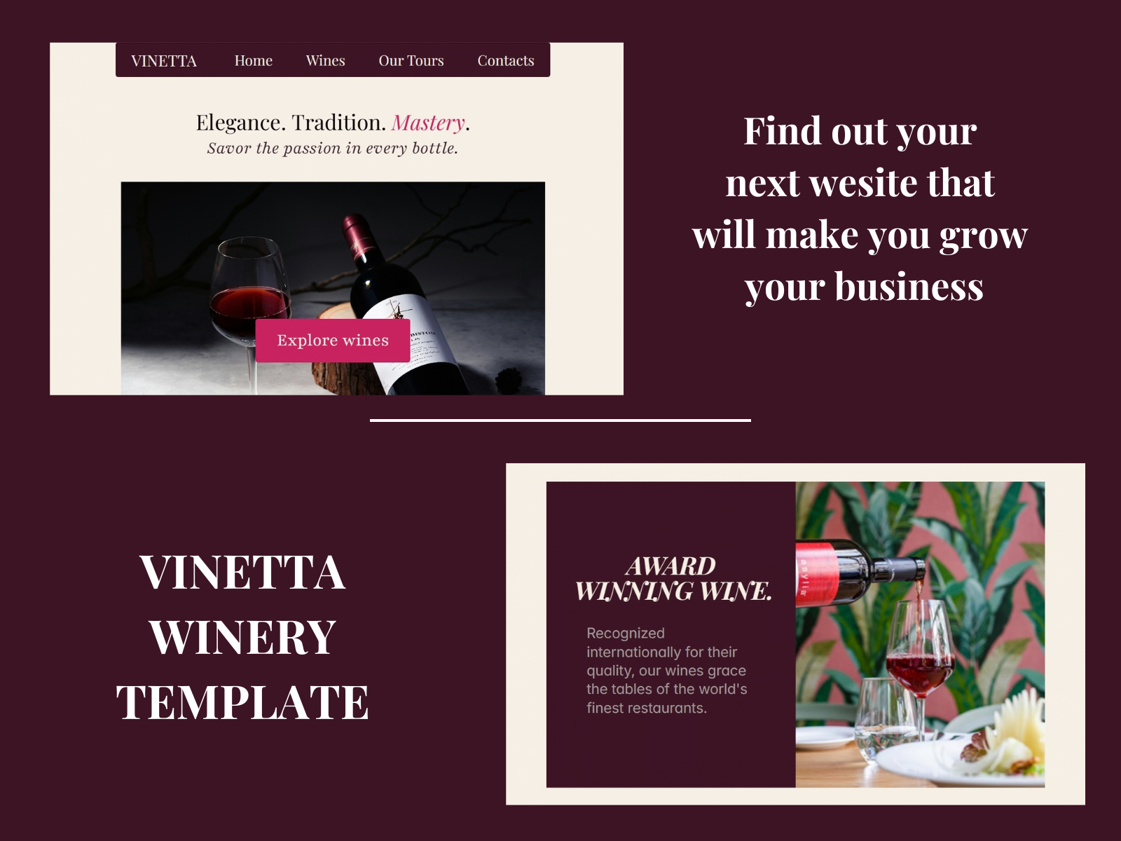 Vinetta- Winery by The Alchimist Agency
