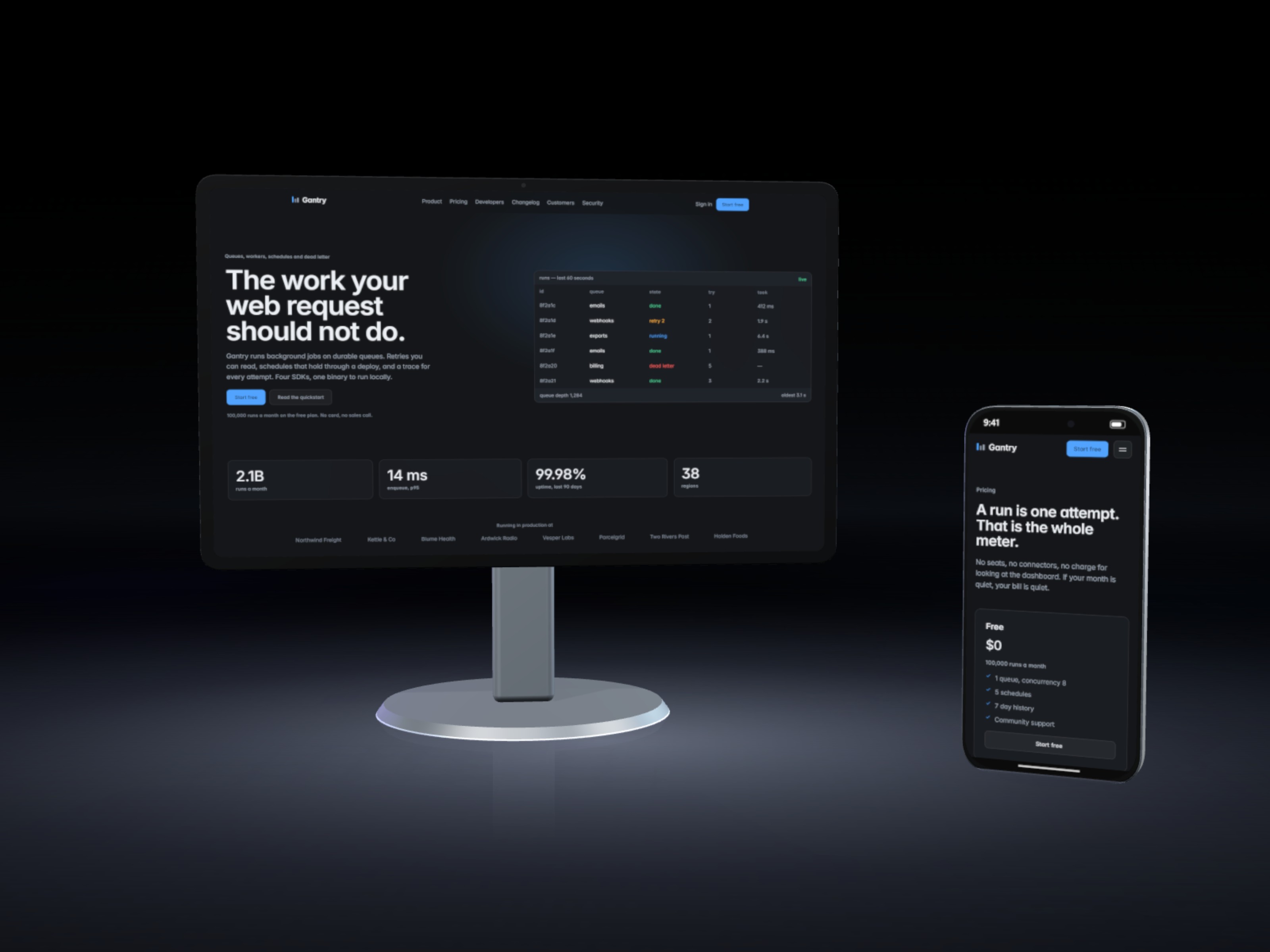 Screenshot 3 of Gantry Queue