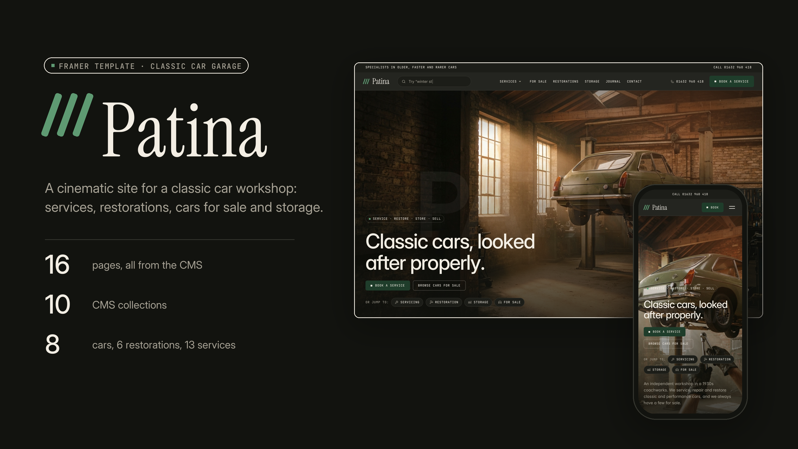 Screenshot 1 of Patina Garage