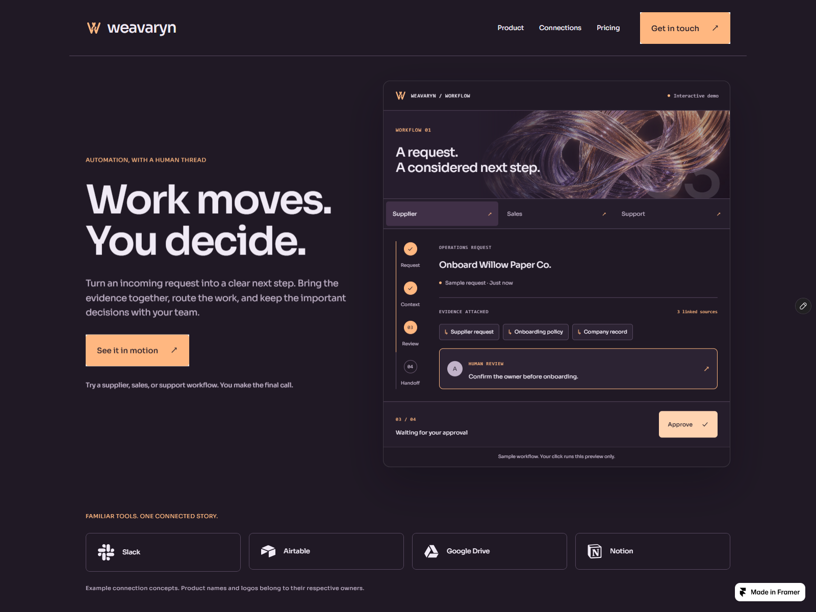 Screenshot 1 of Weavaryn
