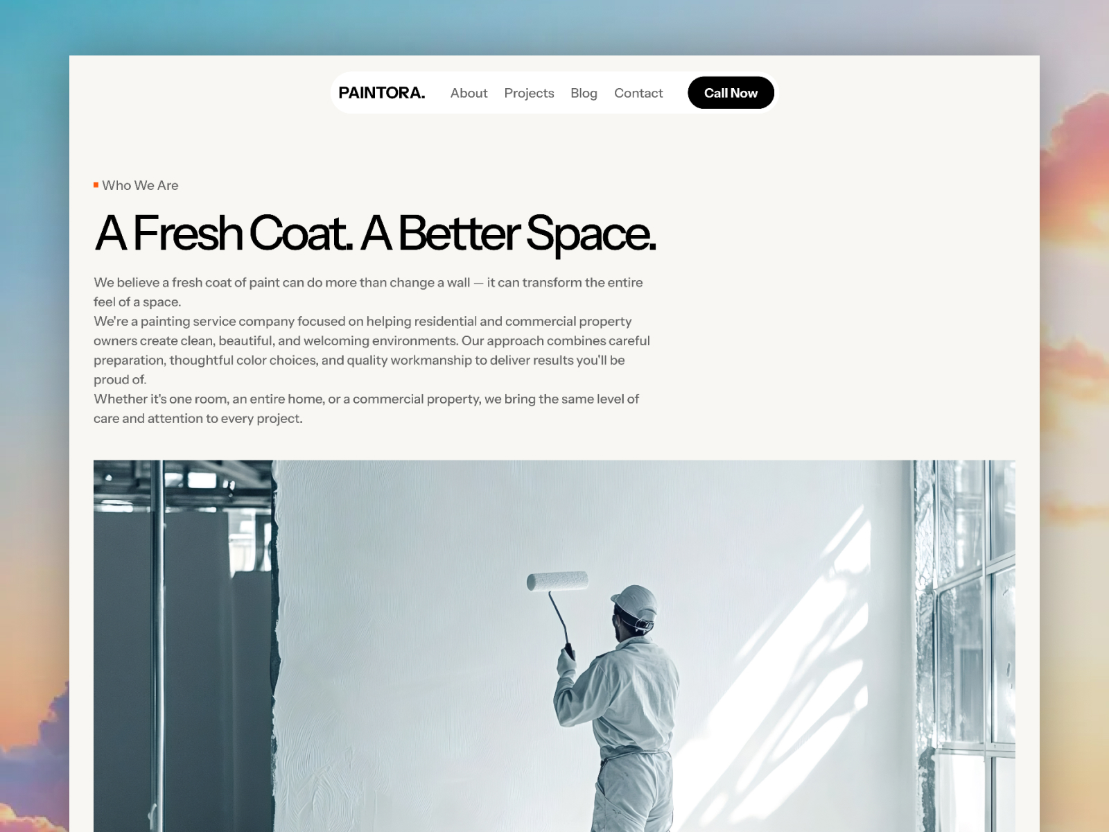 Screenshot 3 of Paintora - Website