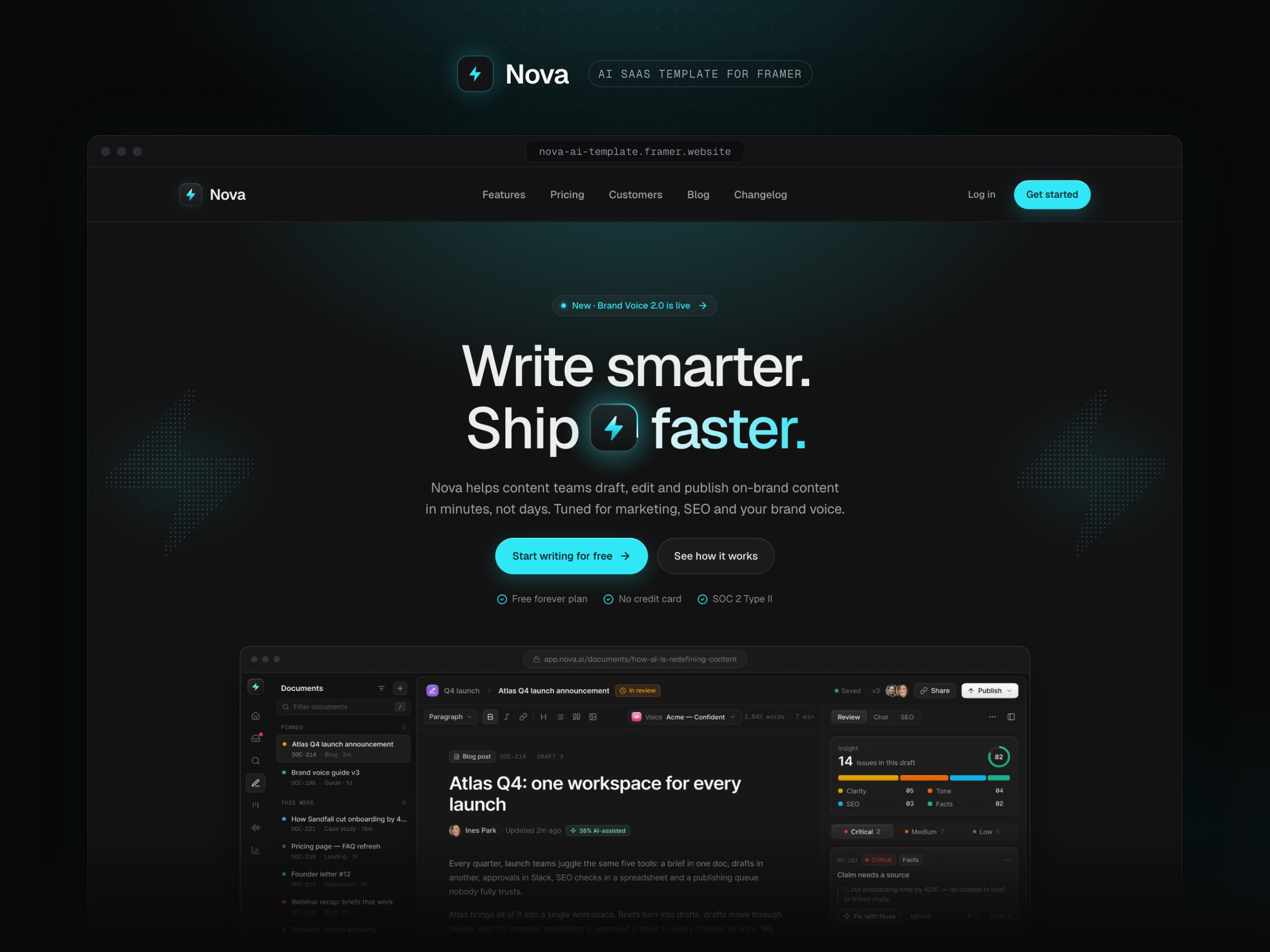 Nova Writer by Nizar Ali