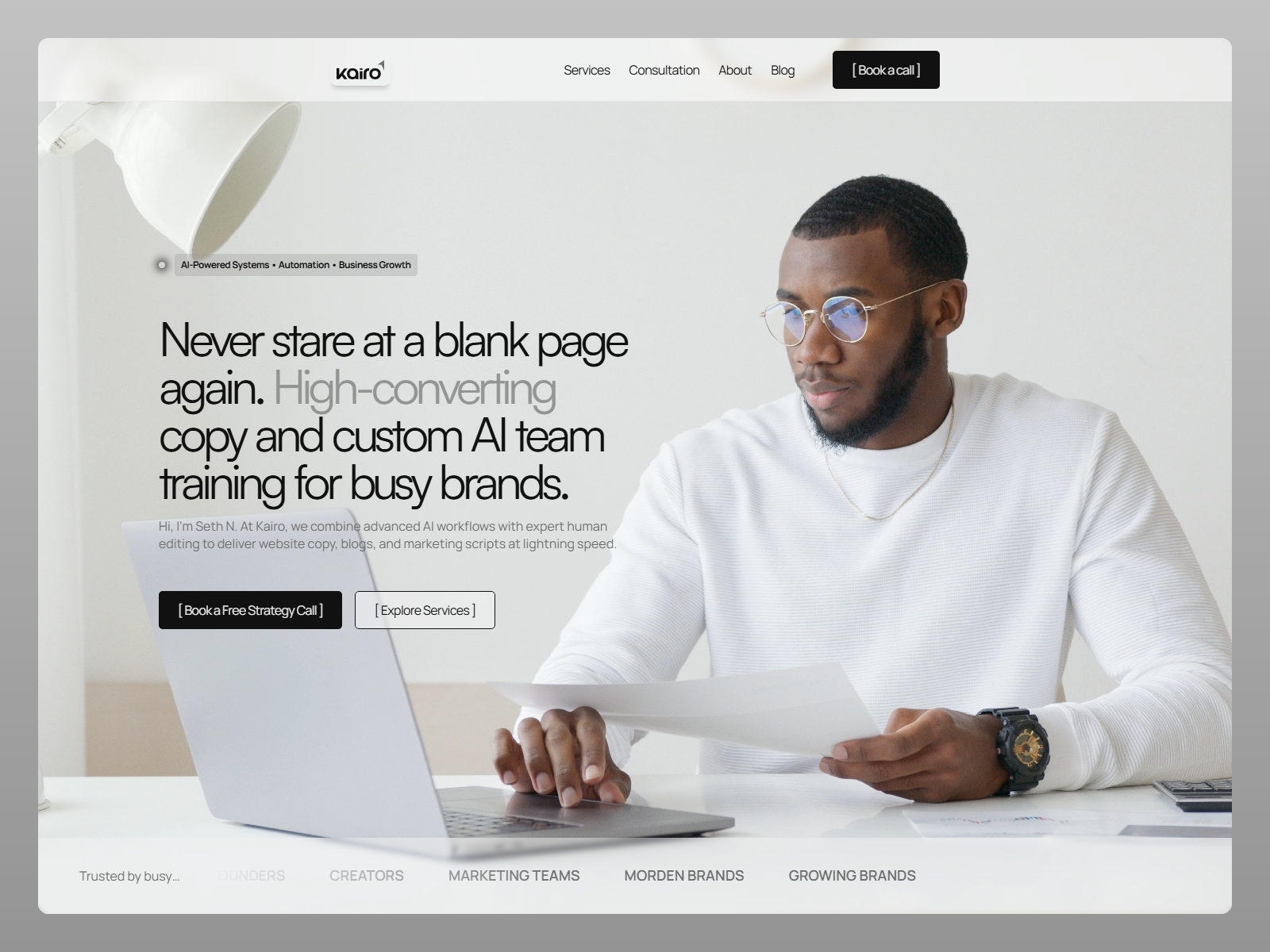 Screenshot 1 of Kairo Consultant