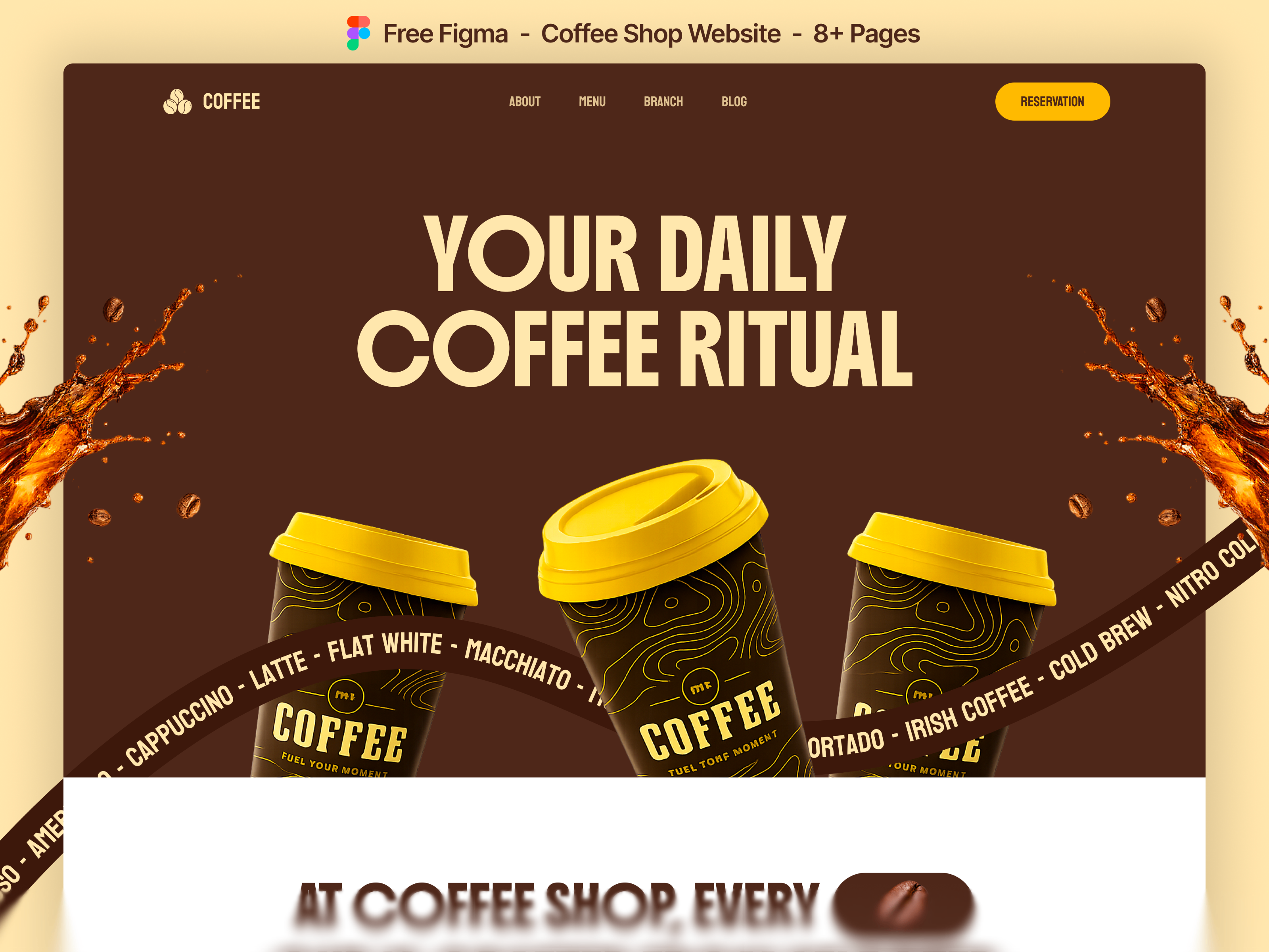 Coffee & Cafe Shop design