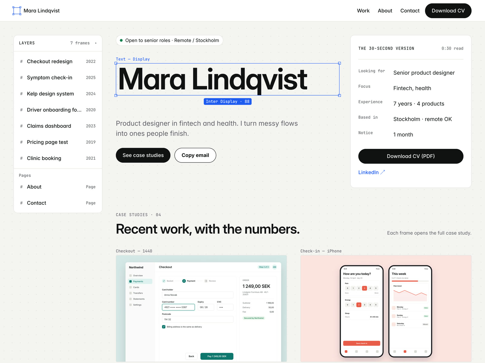 Screenshot 1 of Handoff UX