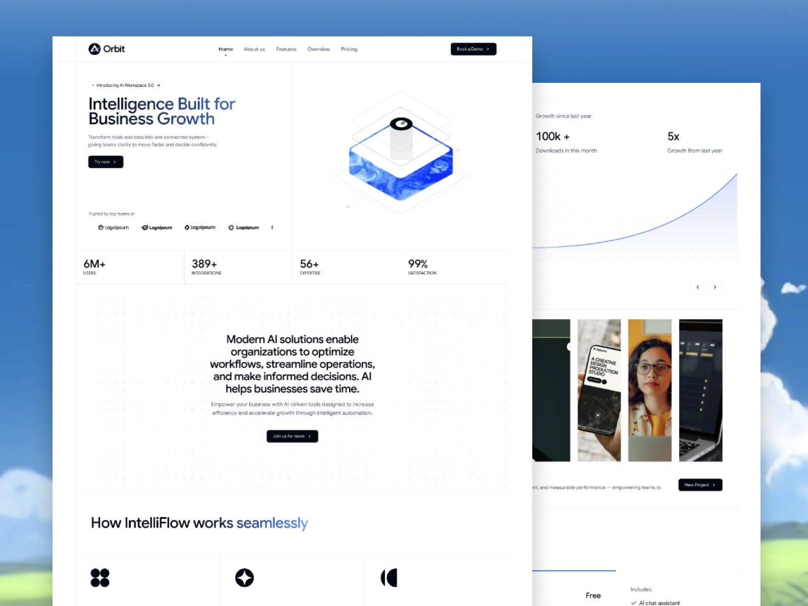 AiOrbit by Sunil Joshi - WrapPixel