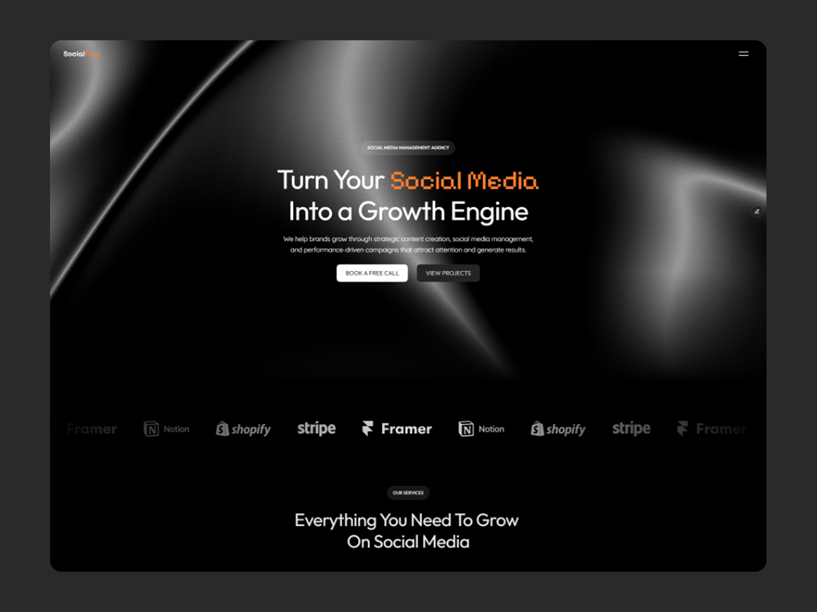 Screenshot 1 of SocialFlow