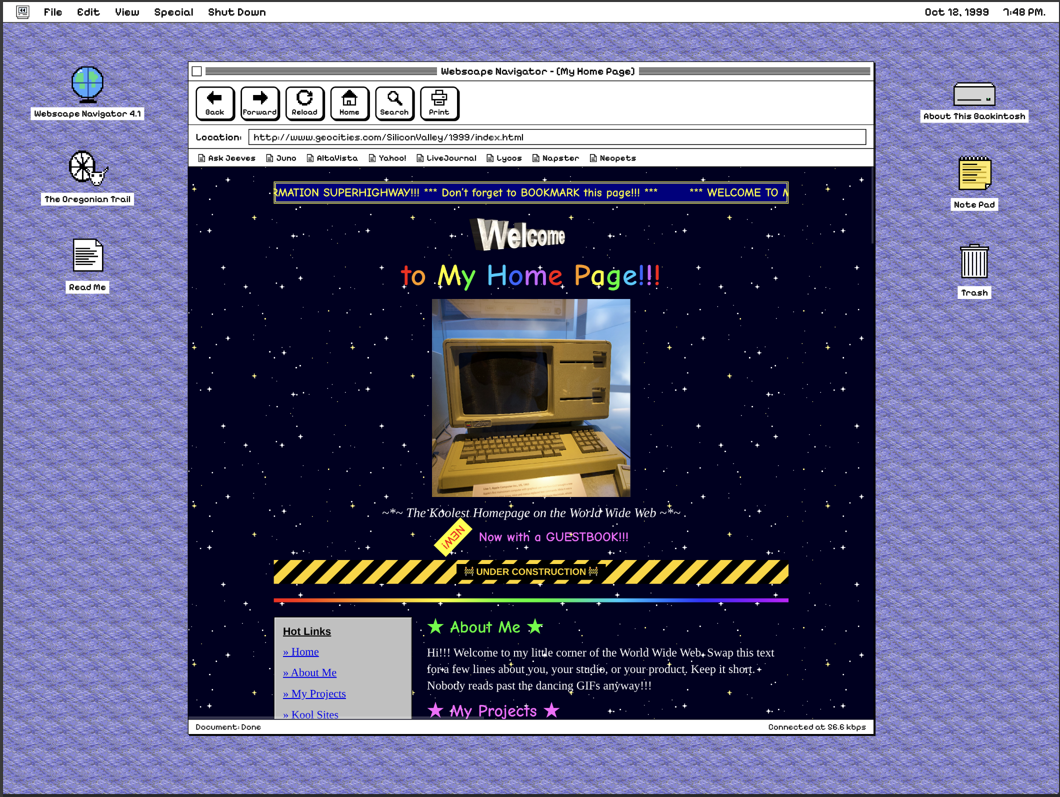Screenshot 2 of Backintosh 1999