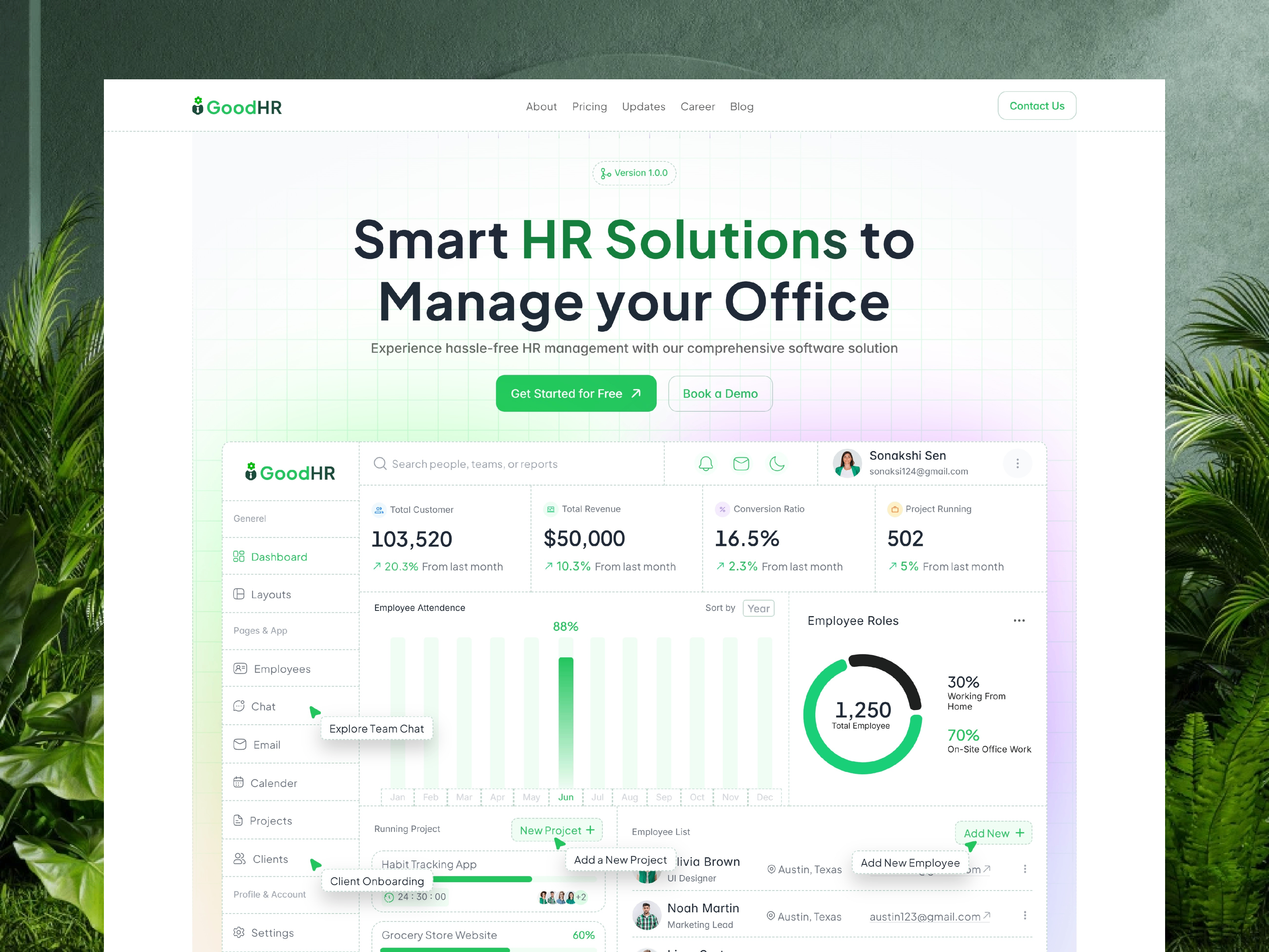Screenshot 1 of GoodHR