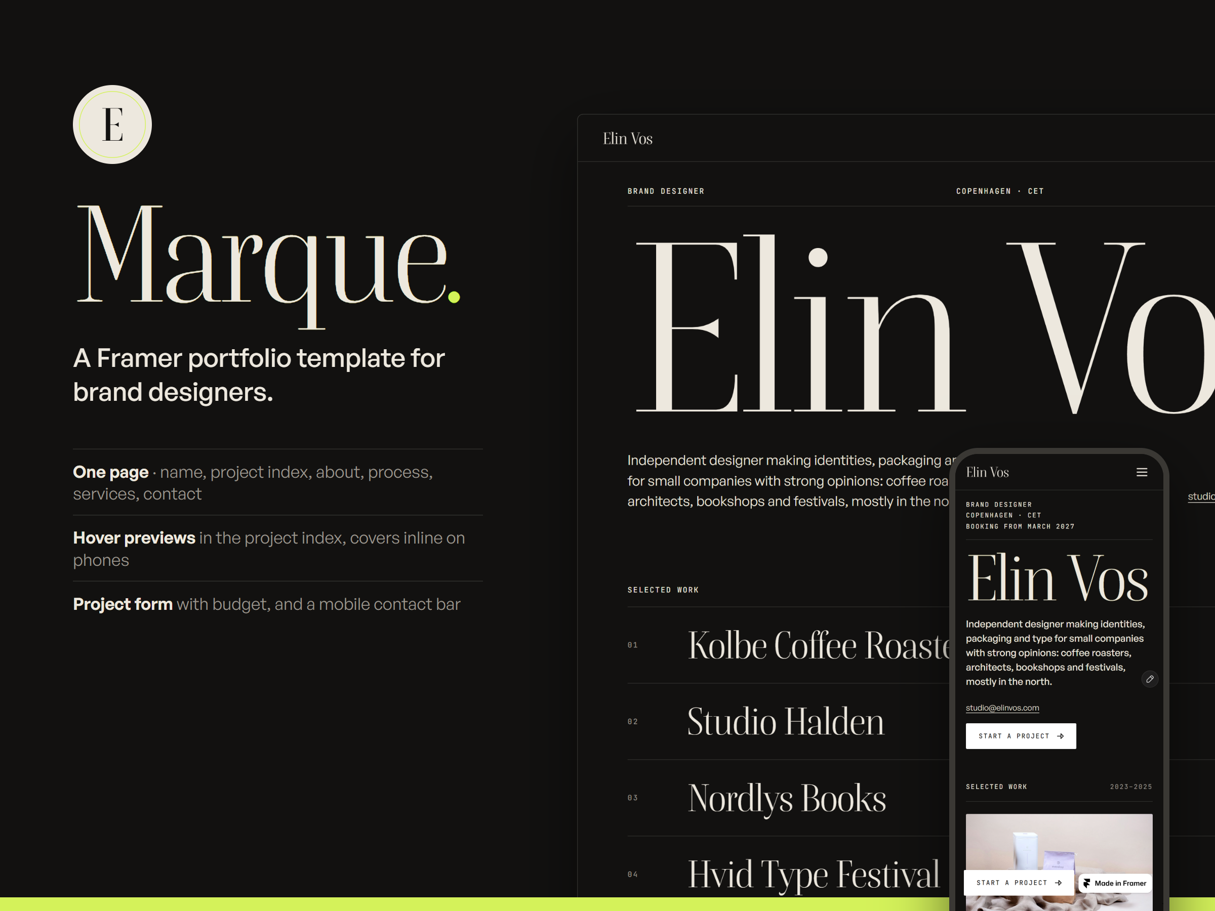 Screenshot 1 of Marque