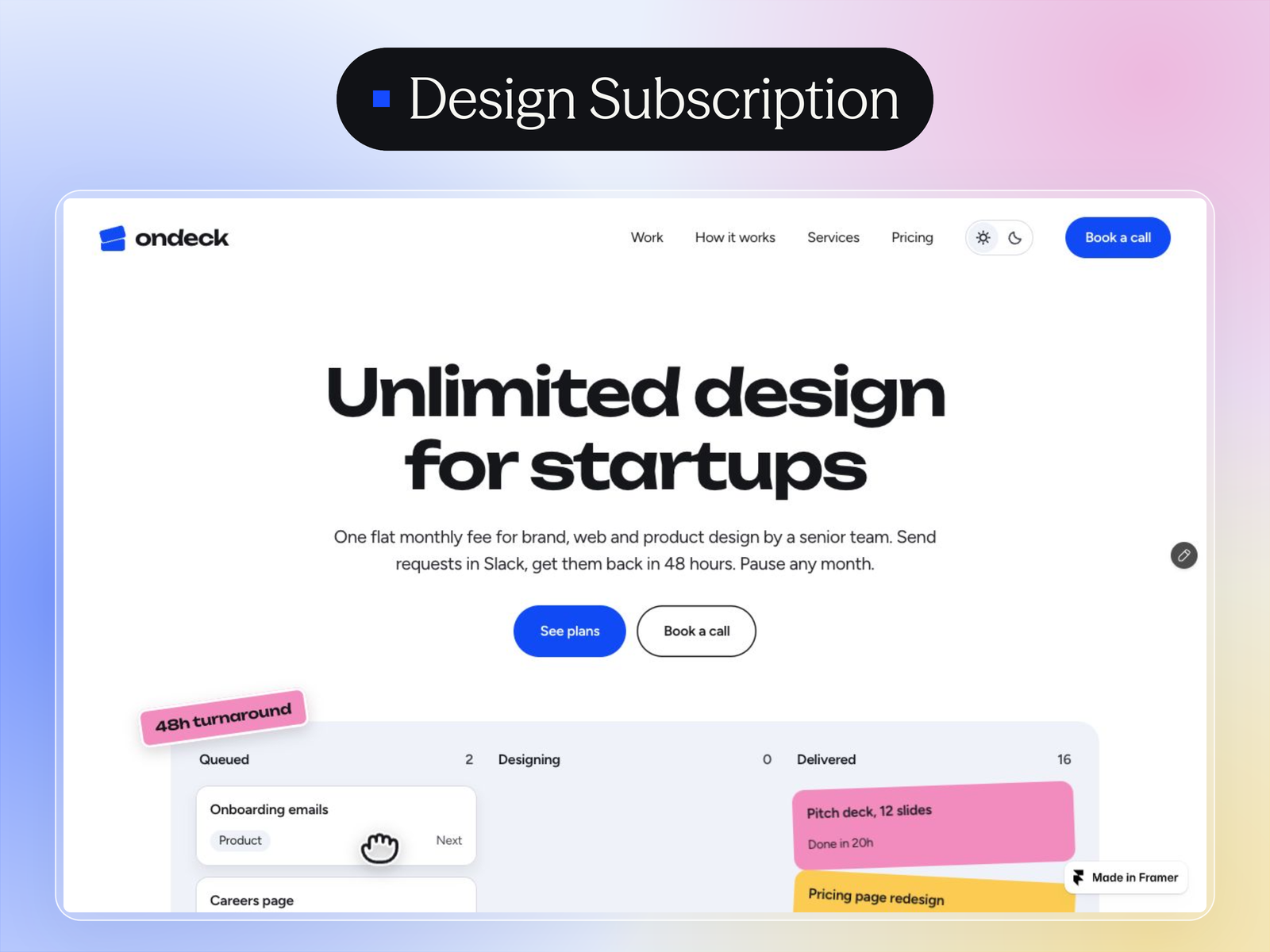 OnDeck by Firdavs Abdunazarov