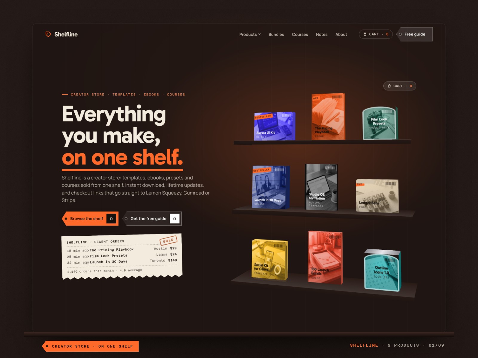 Creator Store by SoloFoundry