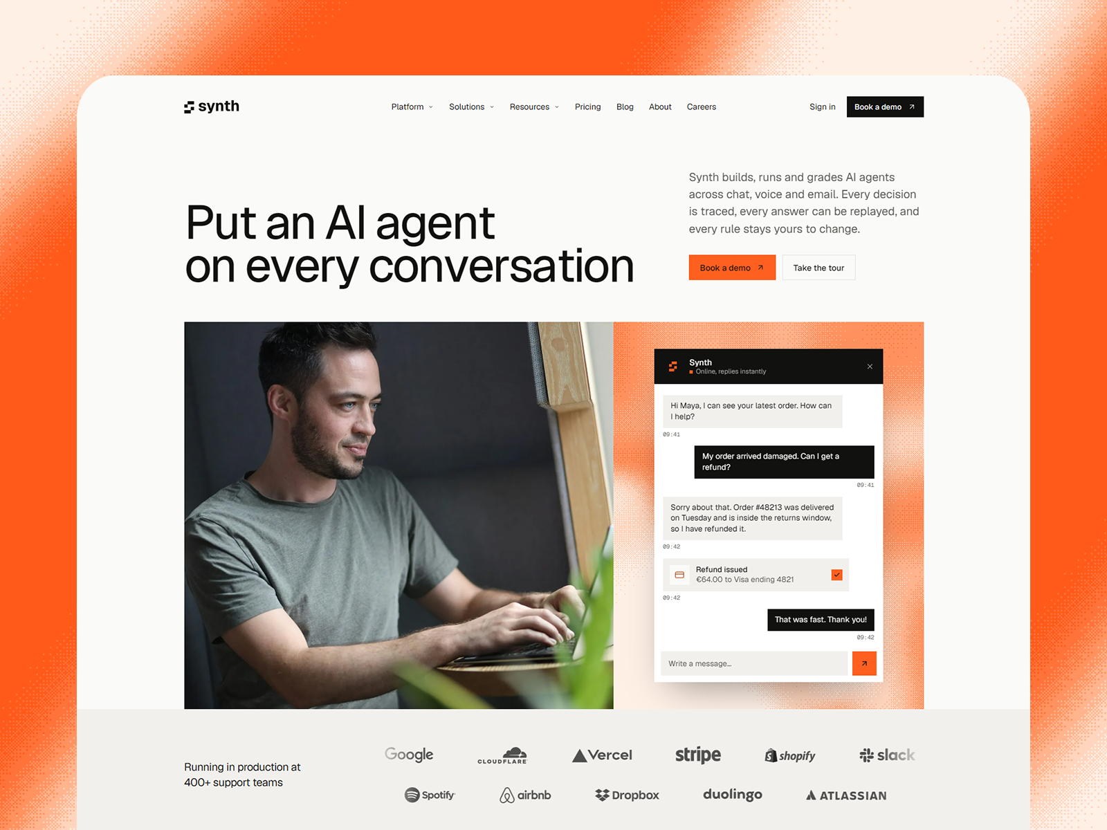 Screenshot 1 of Synth Agent
