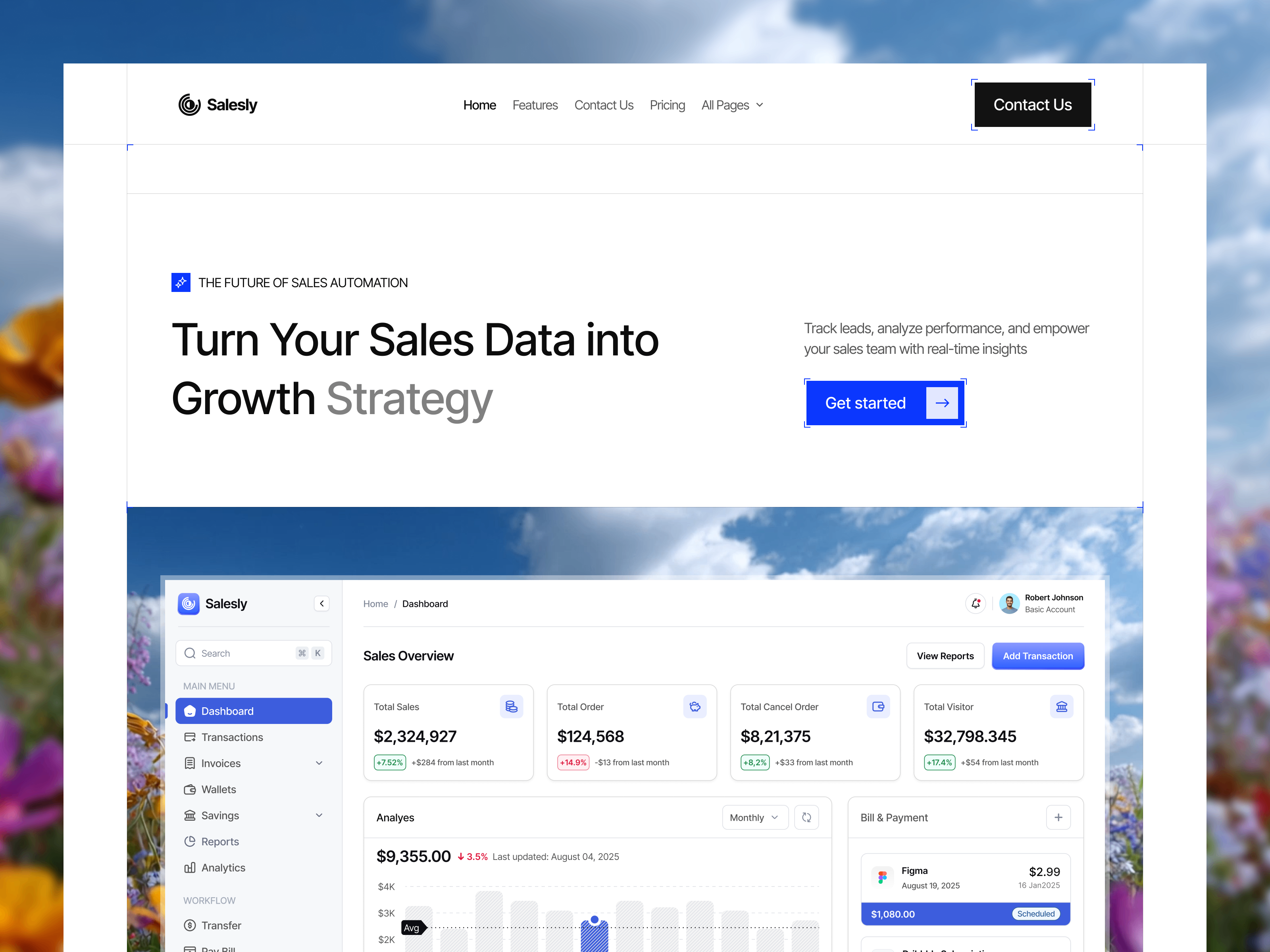 Screenshot 1 of Salesly