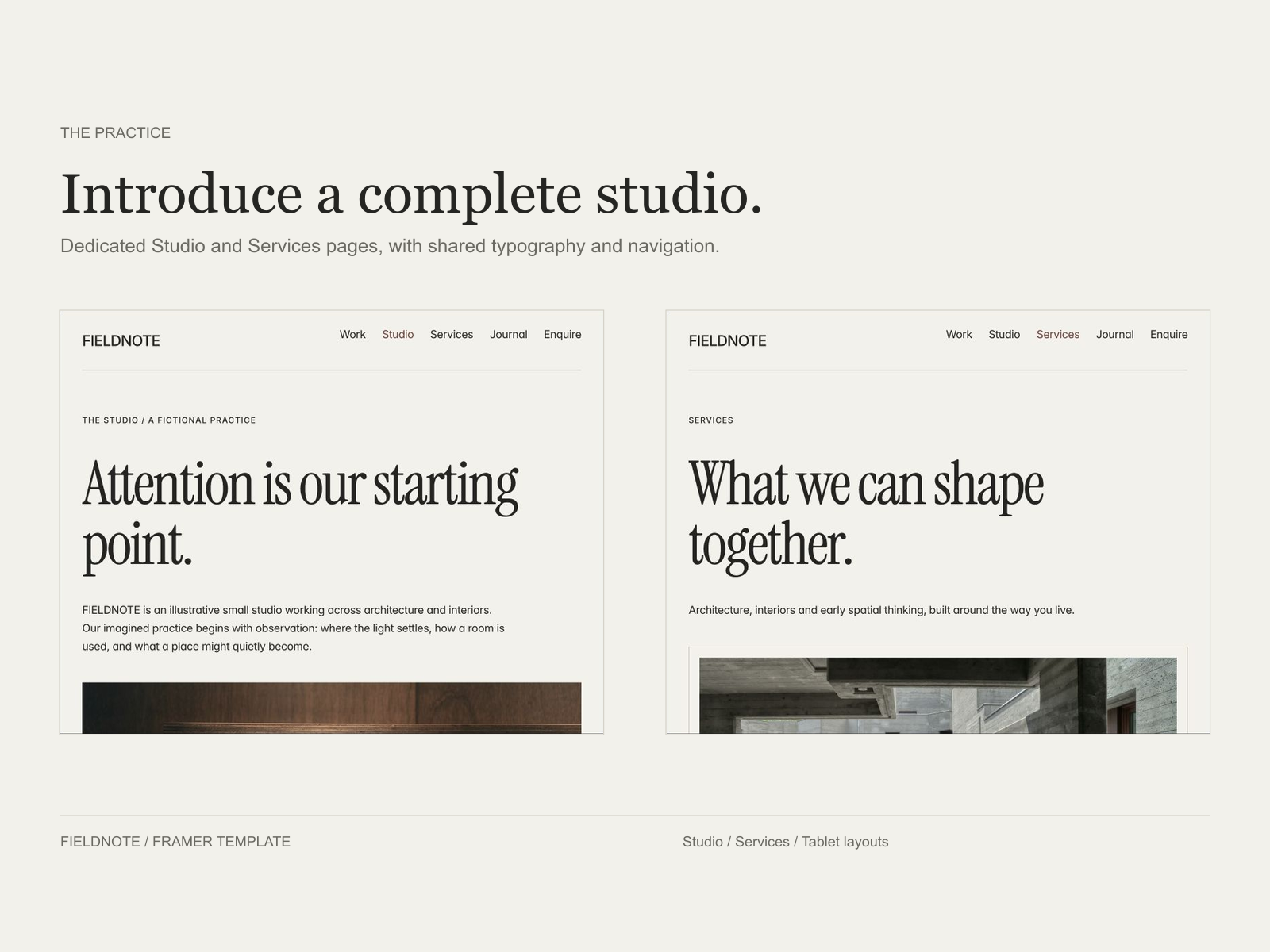 Screenshot 3 of Fieldnote Studio