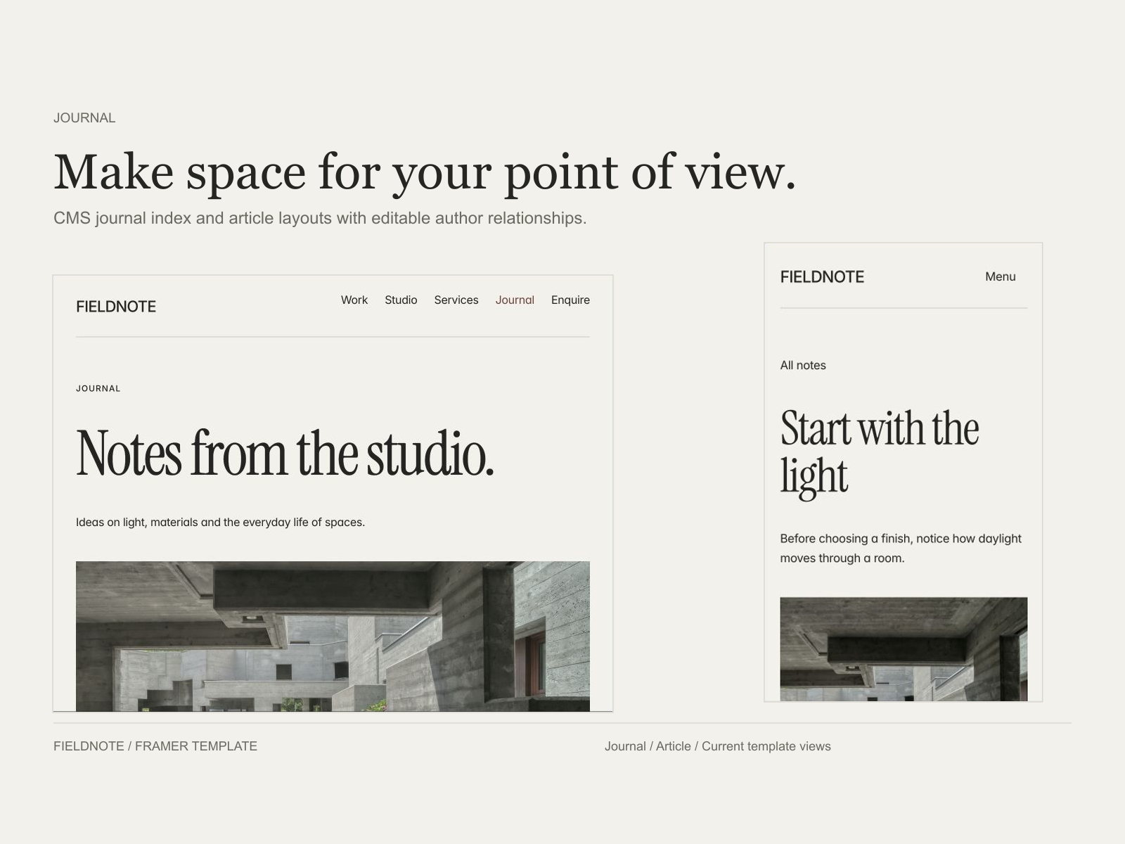 Screenshot 4 of Fieldnote Studio