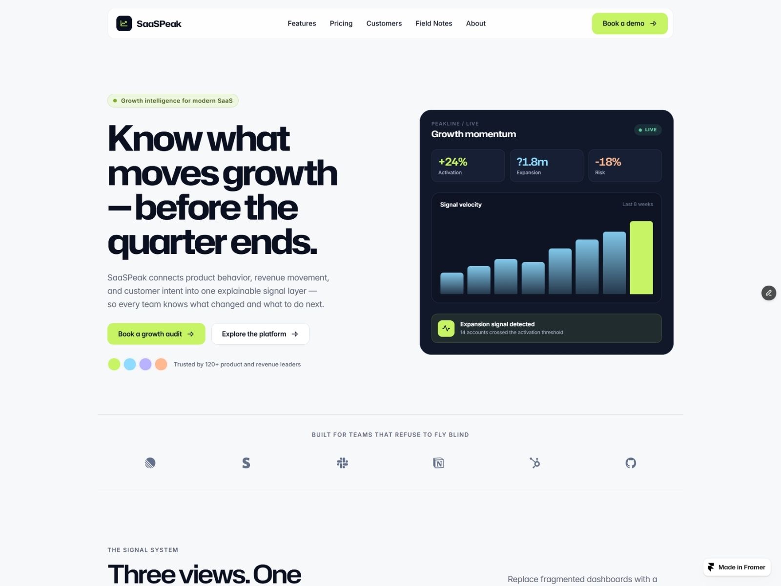 Screenshot 1 of SaaSPeak