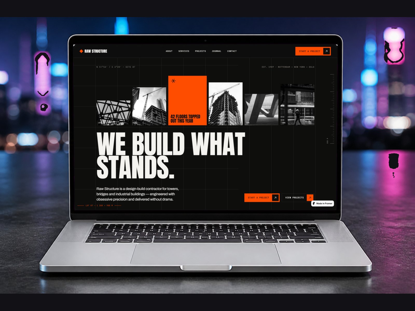 Screenshot 1 of RAW STRUCTURE