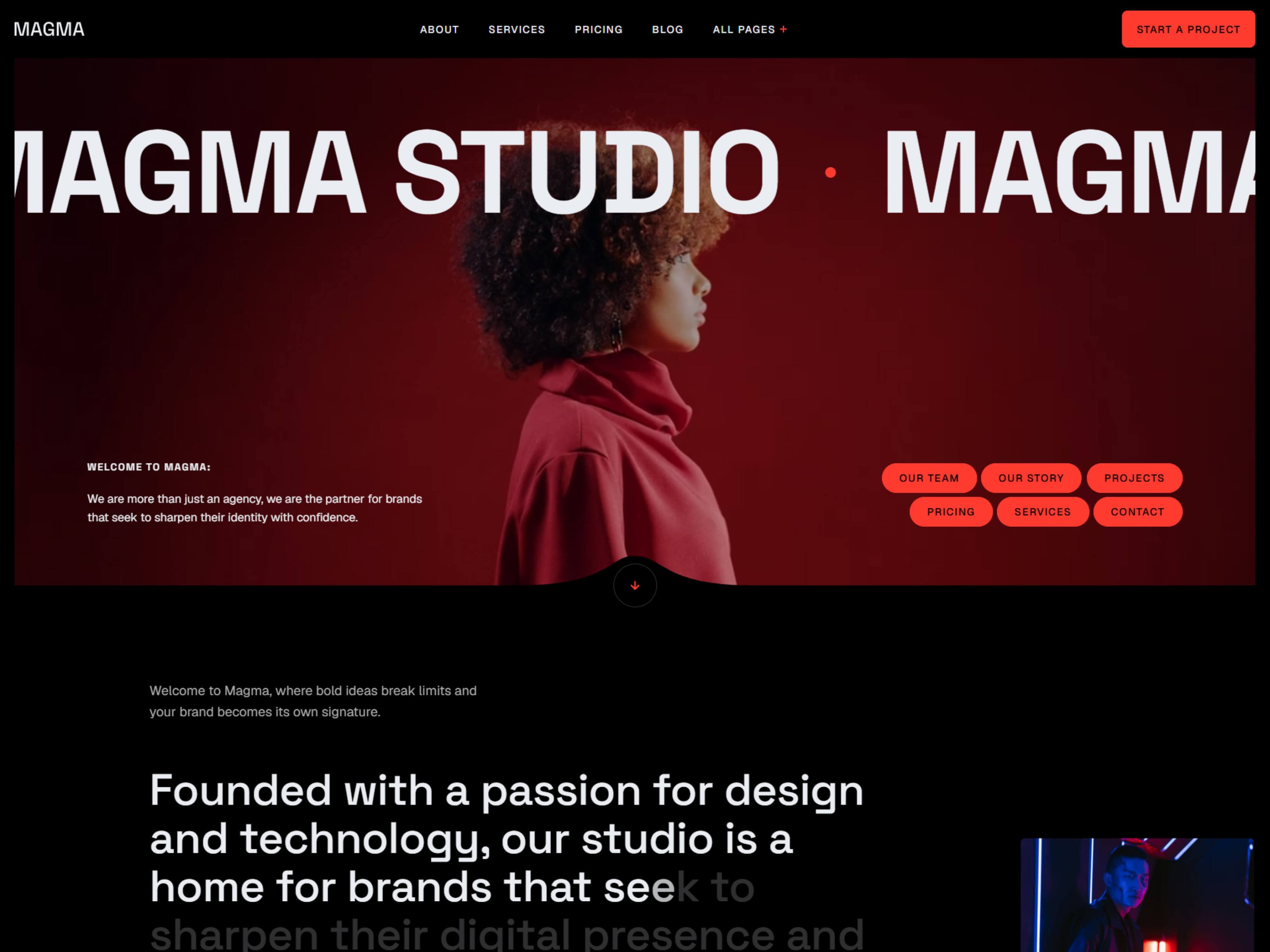 Screenshot 1 of Magma Studio