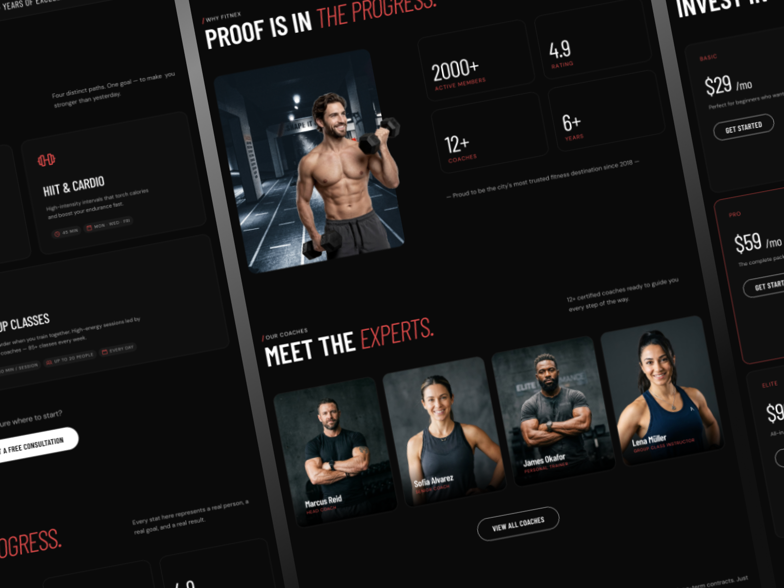 Screenshot 2 of Fitnex Lite Gym