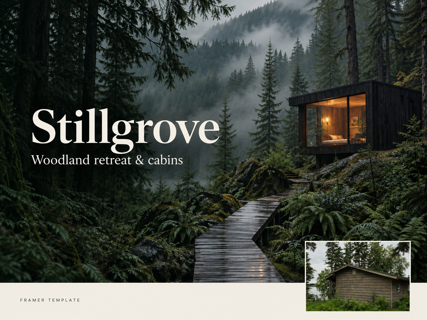 Stillgrove — Free Website Template for Framer