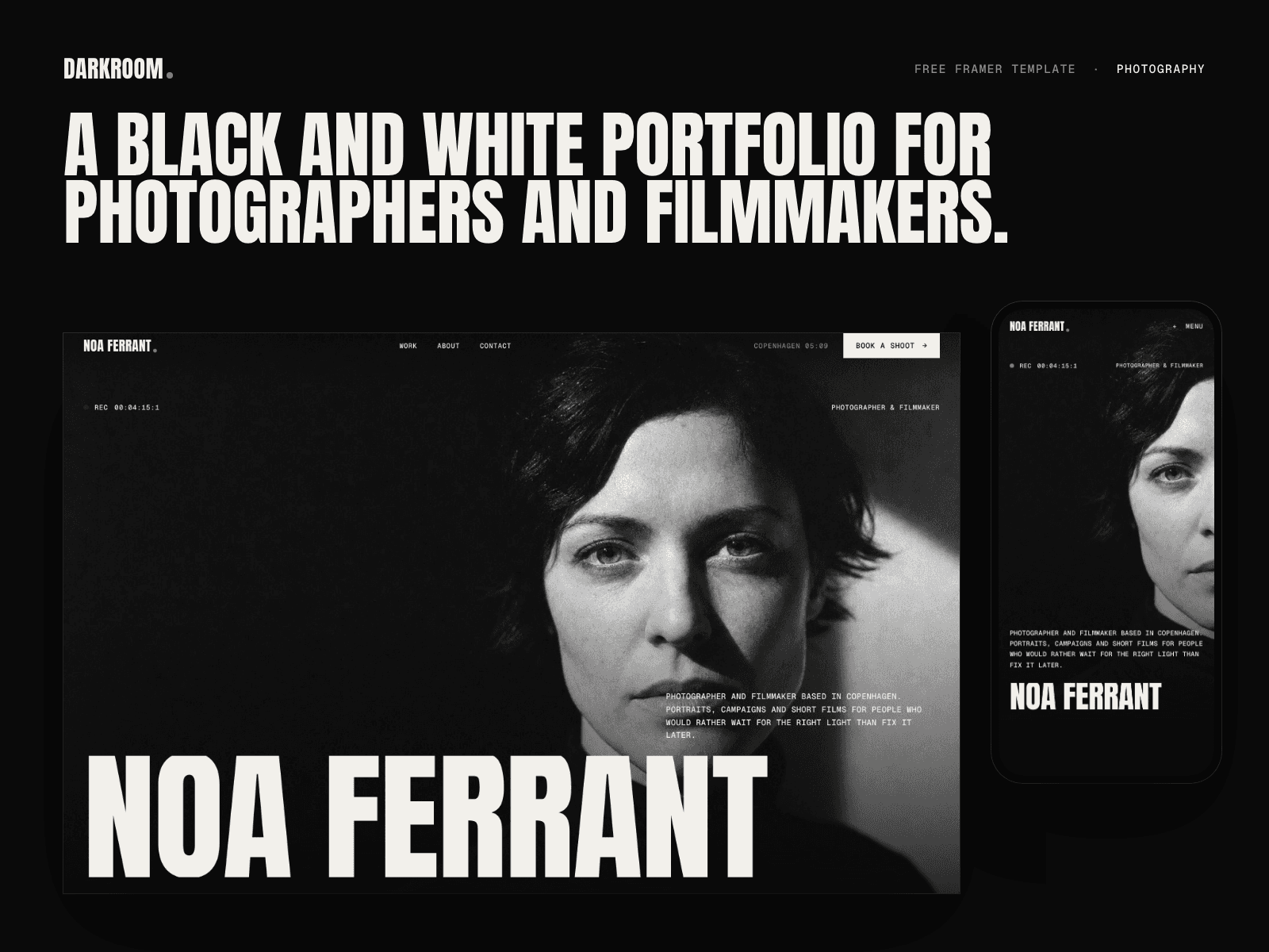 Darkroom Folio by Shayaan Gohar