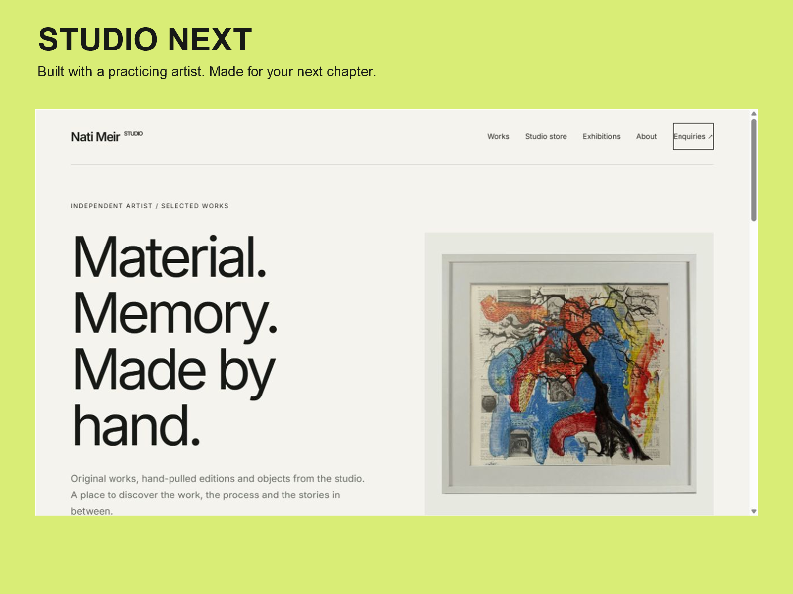 STUDIO NEXT by nathan meir