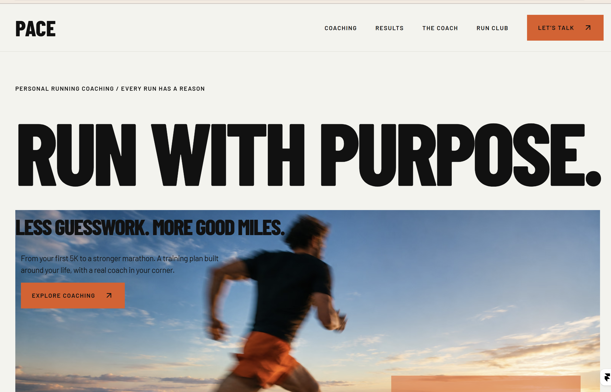 Screenshot 1 of Running Pace