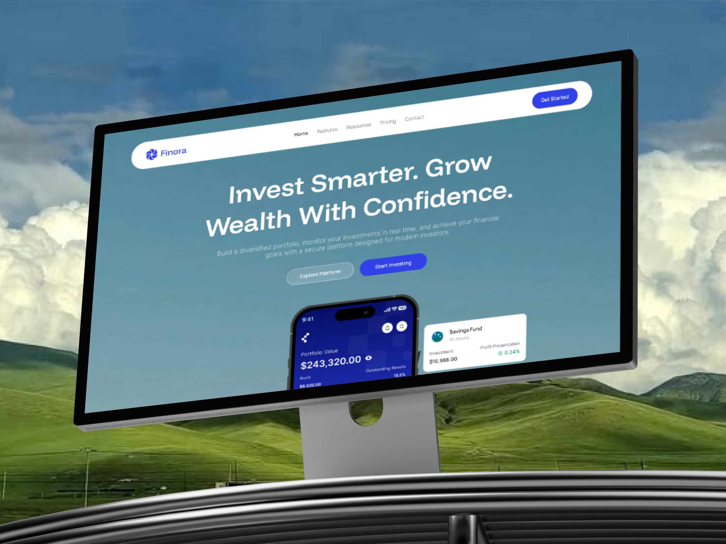 Screenshot 1 of Finora Finance