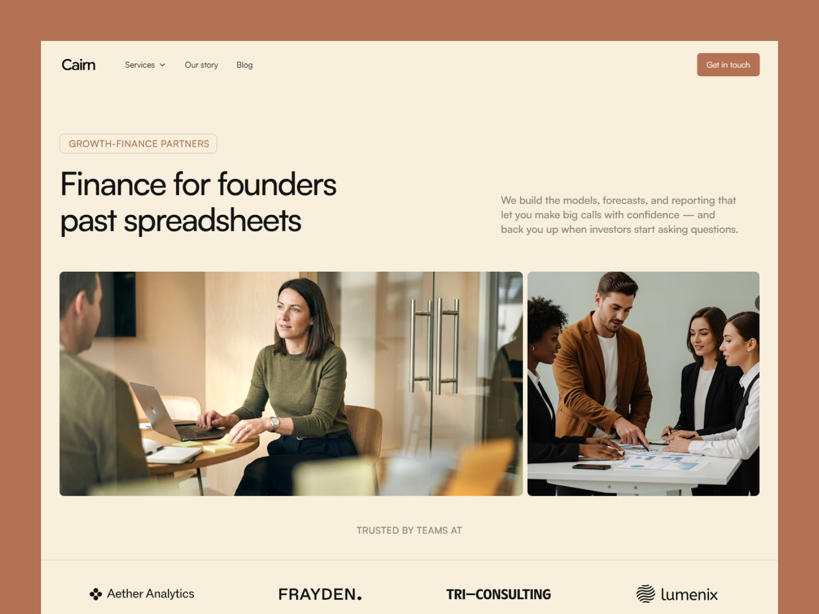 Cairn Template by Sabbir