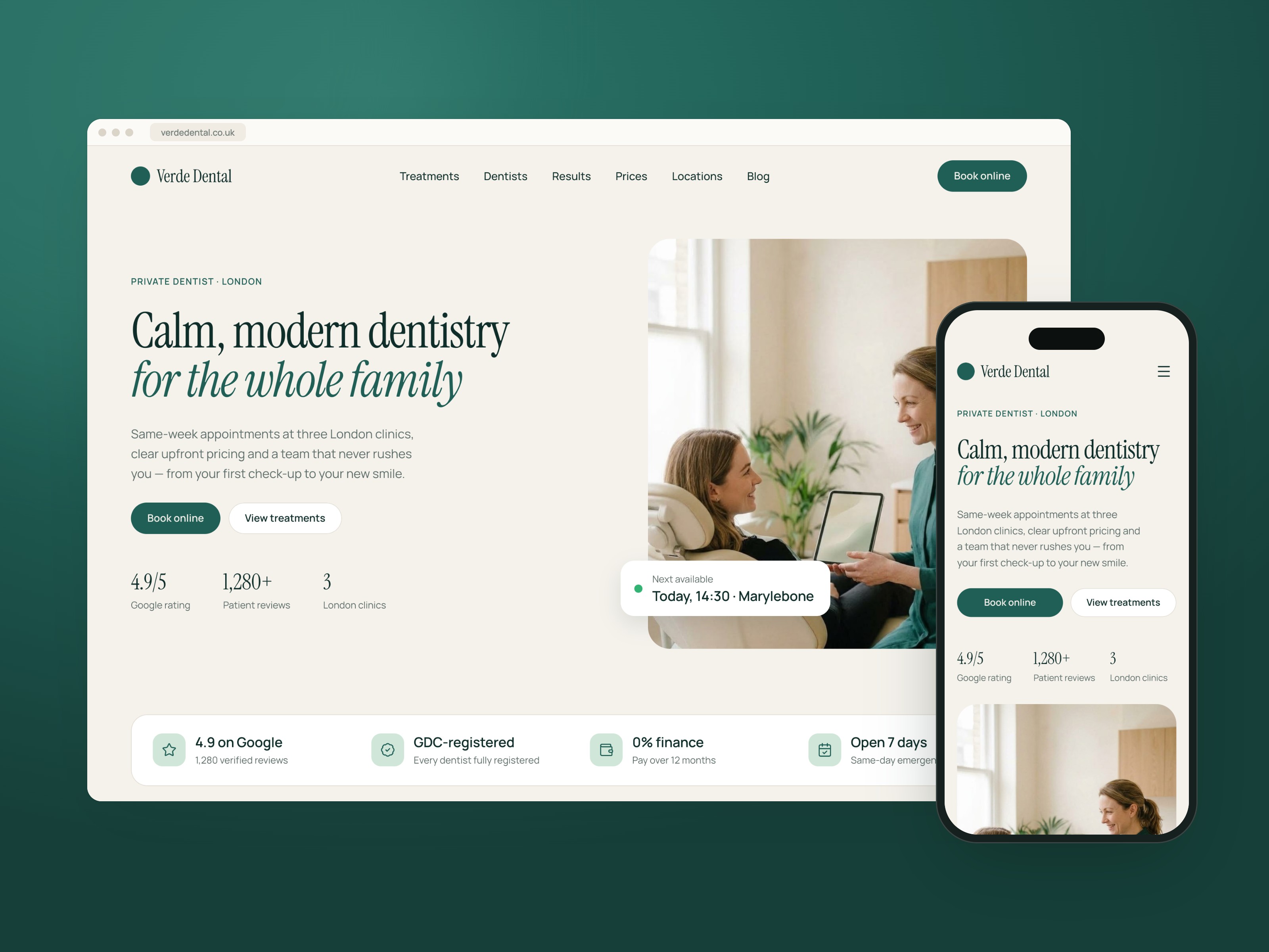 Screenshot 1 of Verde Clinic