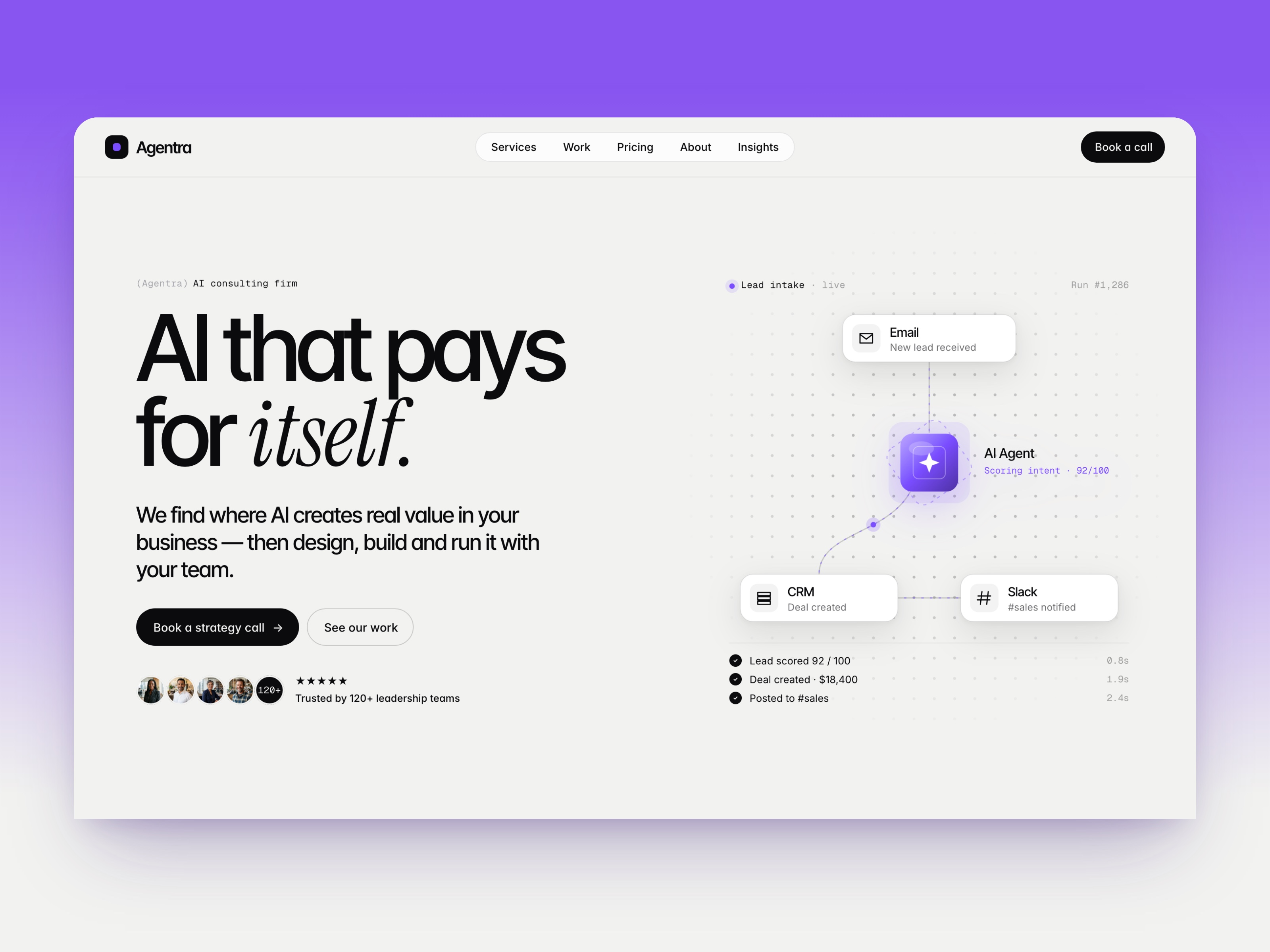 Agentra Advisory by Riyad Sbeitan