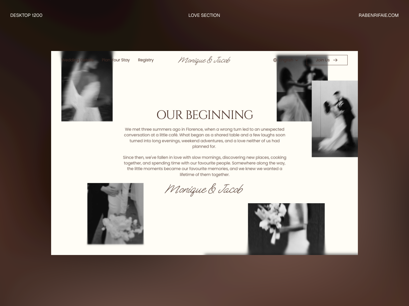Screenshot 2 of Wedding Day Site
