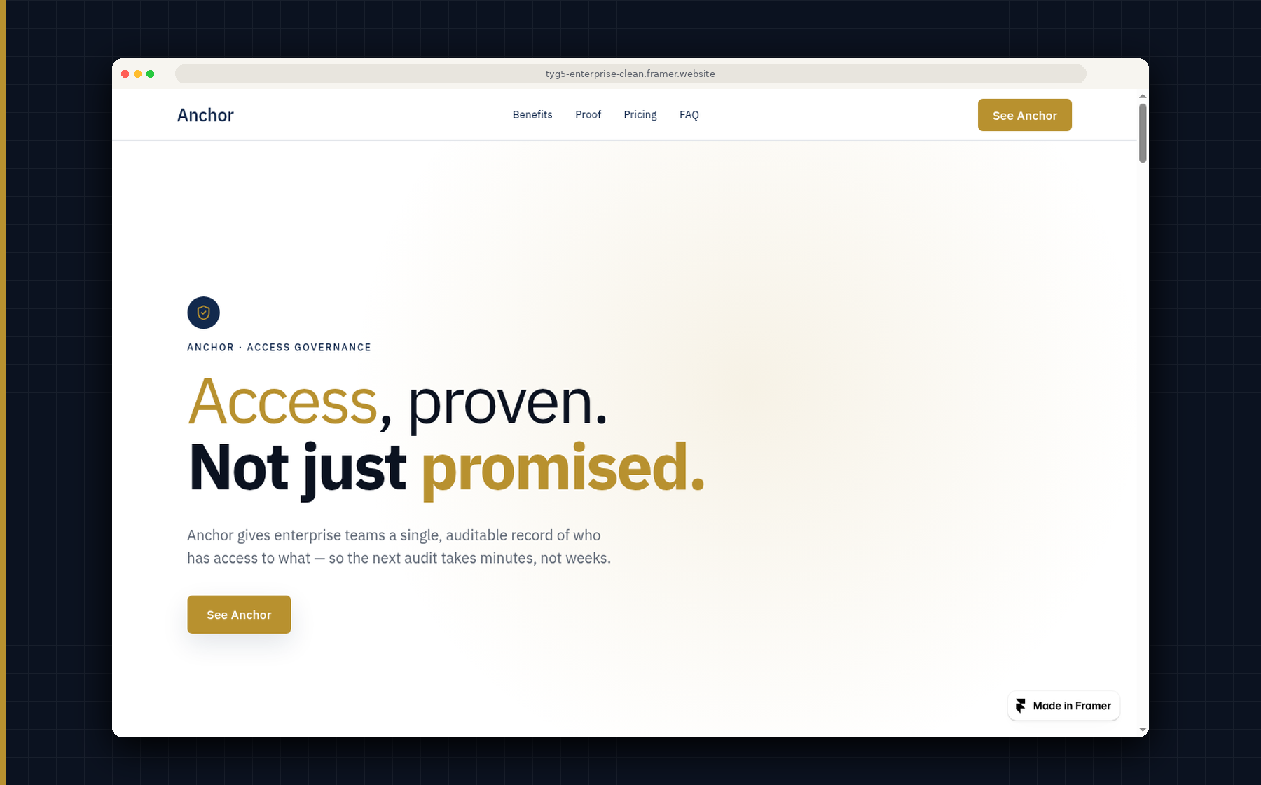 Cleanproof by TYG5