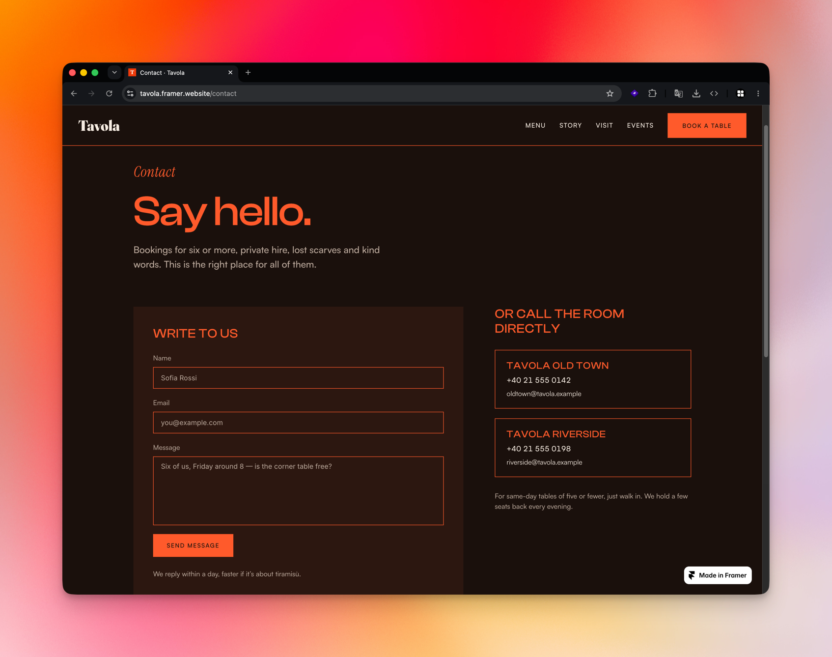 Screenshot 5 of Tavola